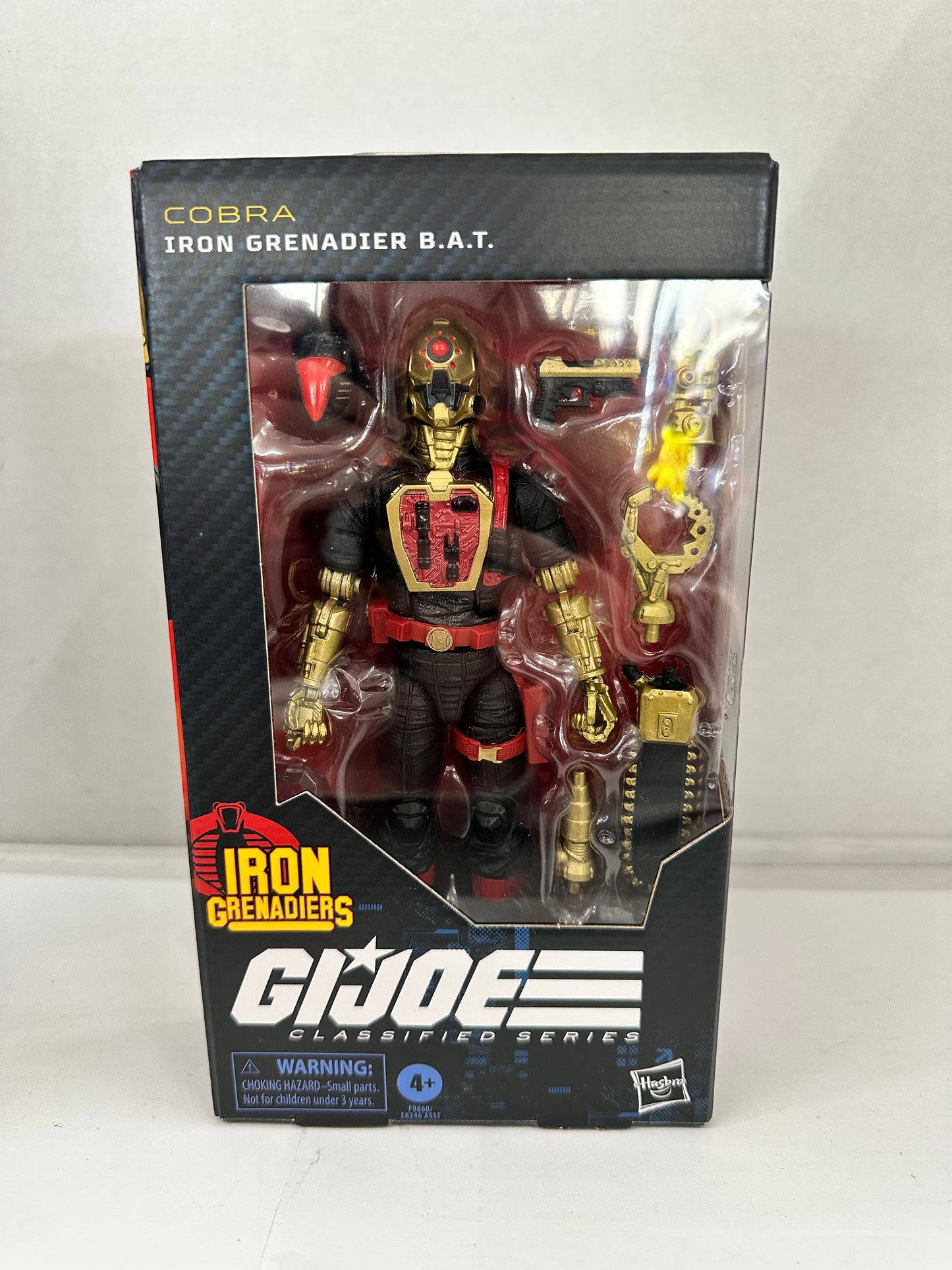 G.I. Joe Classified Series #134  Iron Grenadier B.A.T.  6” Action Figure