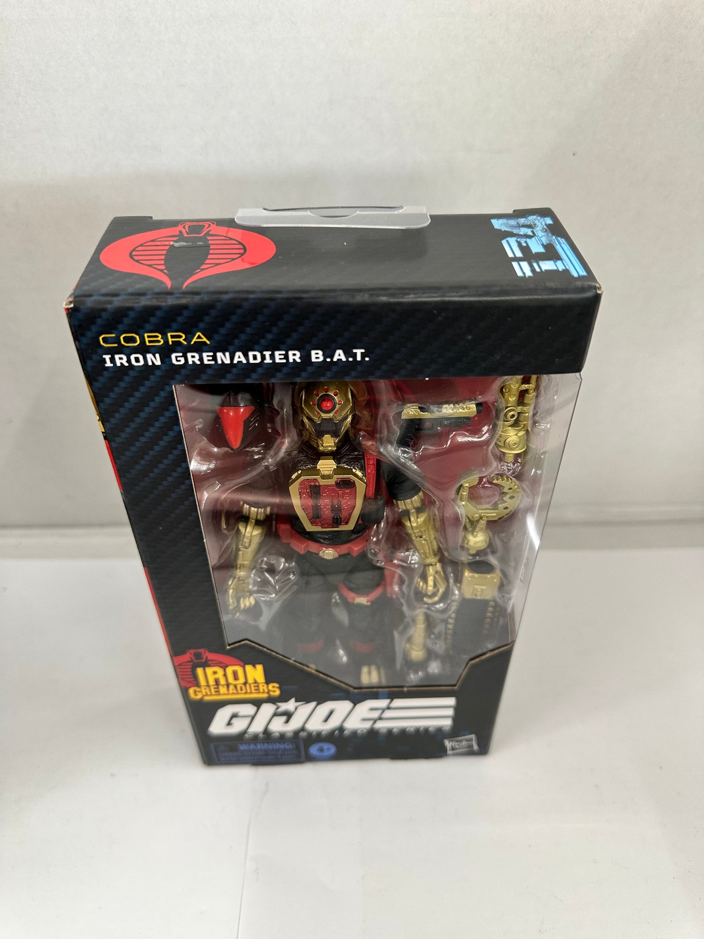 G.I. Joe Classified Series #134  Iron Grenadier B.A.T.  6” Action Figure