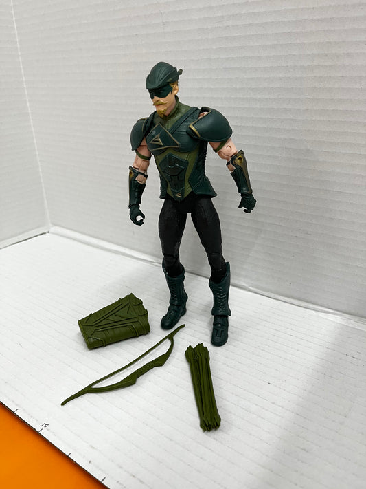 McFarlane DC Direct Page Punchers Green Arrow 7" Action Figure Injustice 2 - No Comic