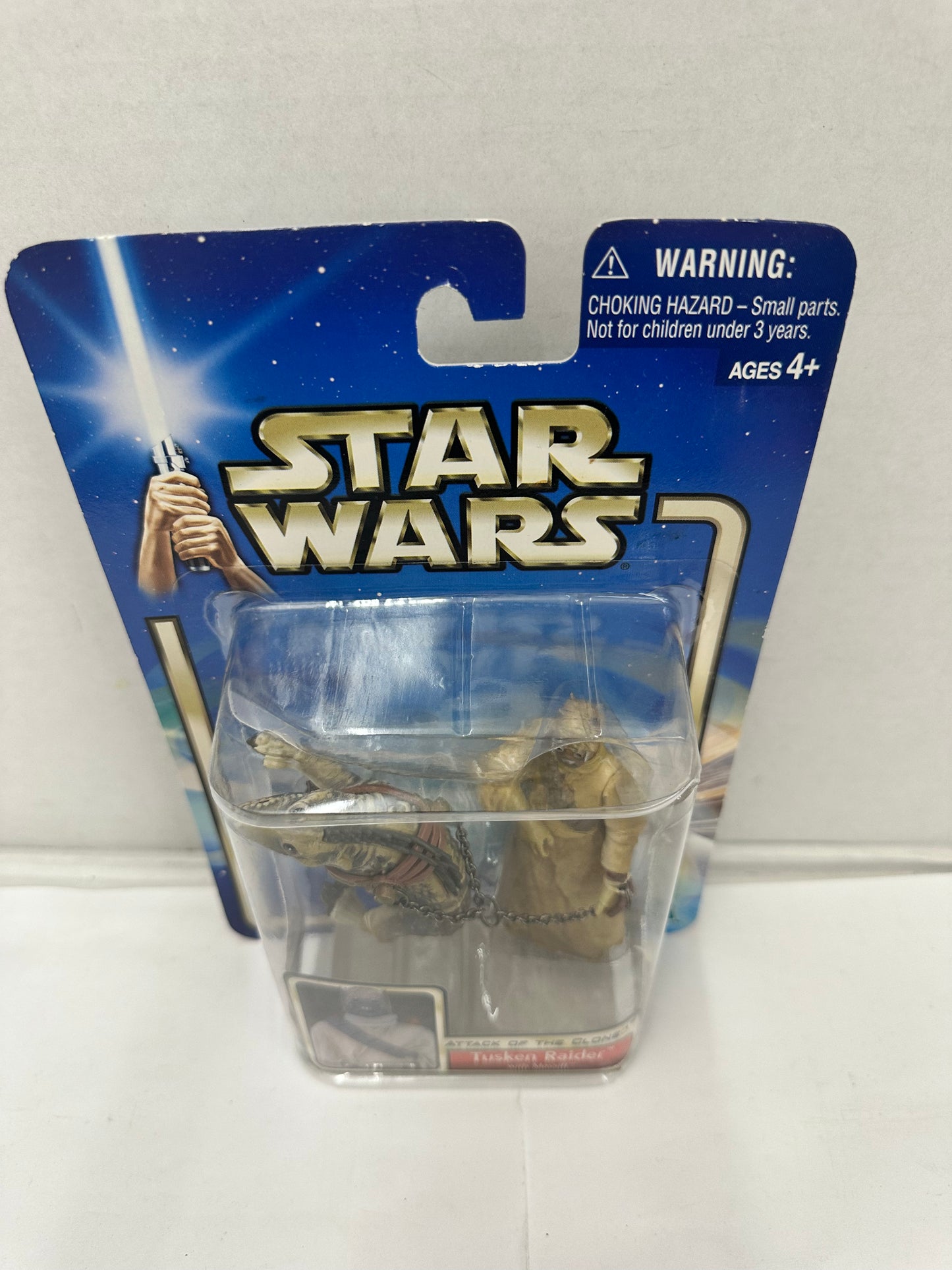 Star Wars Saga Basic Figures Tusken Raider w/Massiff Action Figure