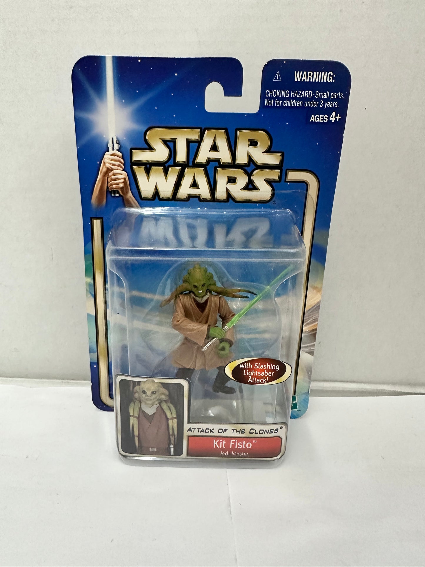 Star Wars AOTC Episode II Kit Fisto Jedi Master New