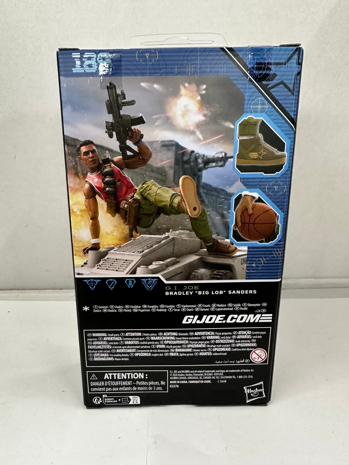 GI Joe Classified Big Lob Bradley Sanders #189 Action Figure 6"