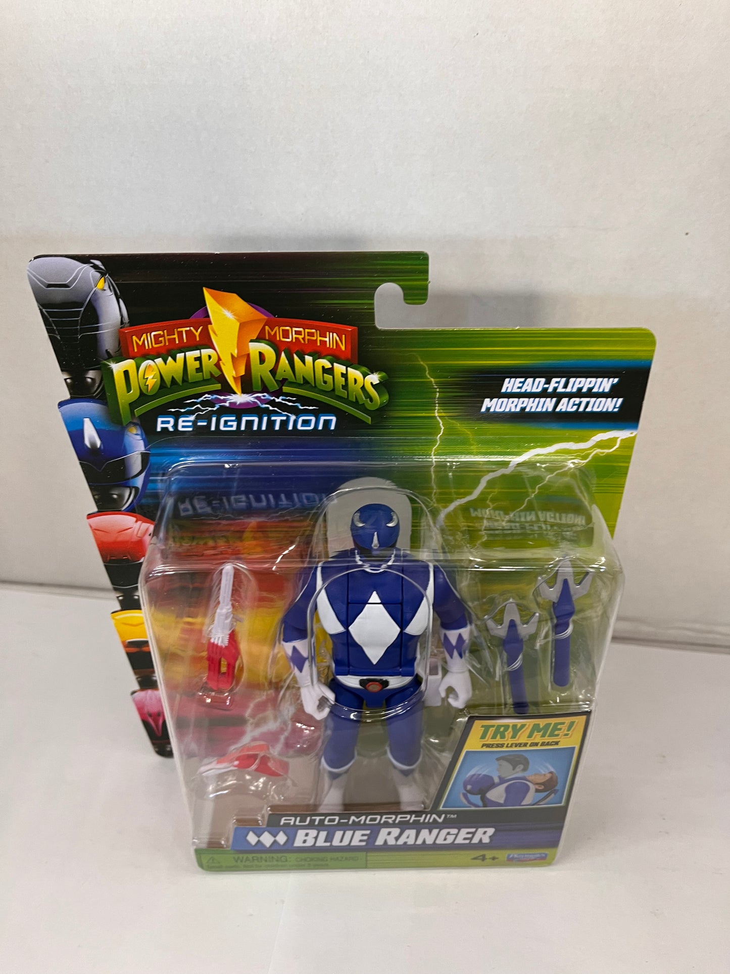Power Rangers Re-Ignition Action Figure Auto Morphin - Blue Ranger