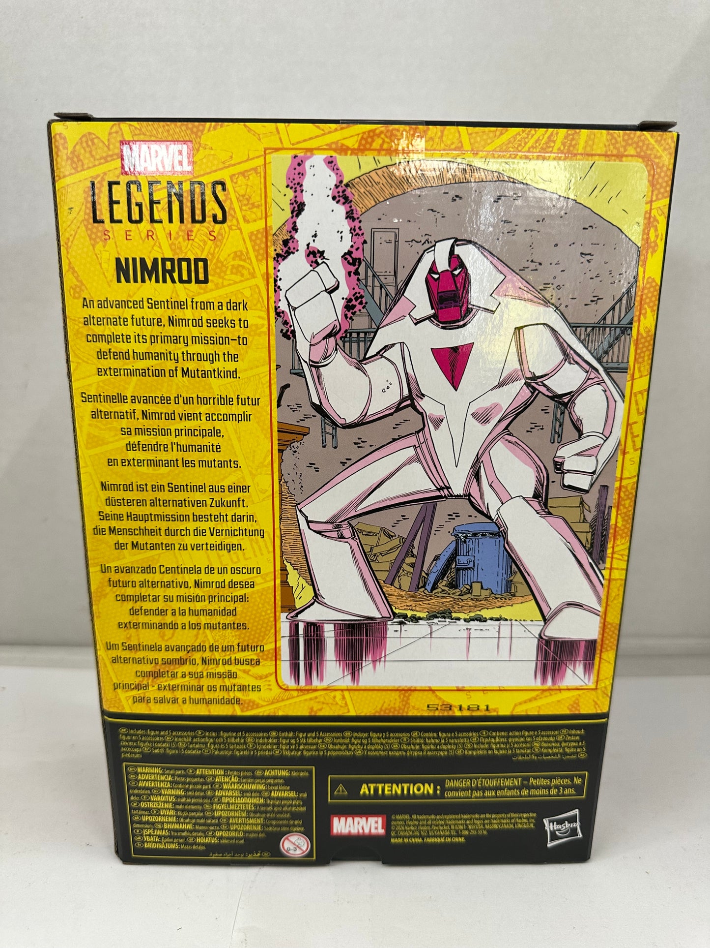 X-Men Comics Marvel Legends Series Nimrod 6-Inch Action Figure