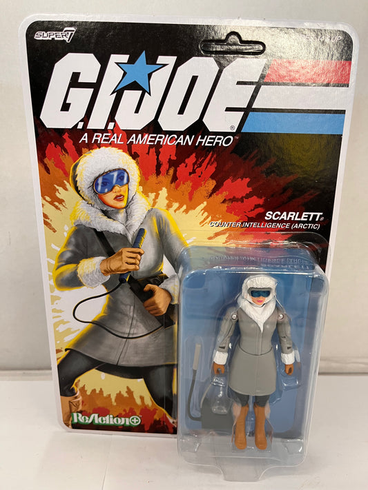 Super7 - G.I. Joe - ReAction+ Wv6 - Arctic Scarlett Action Figure