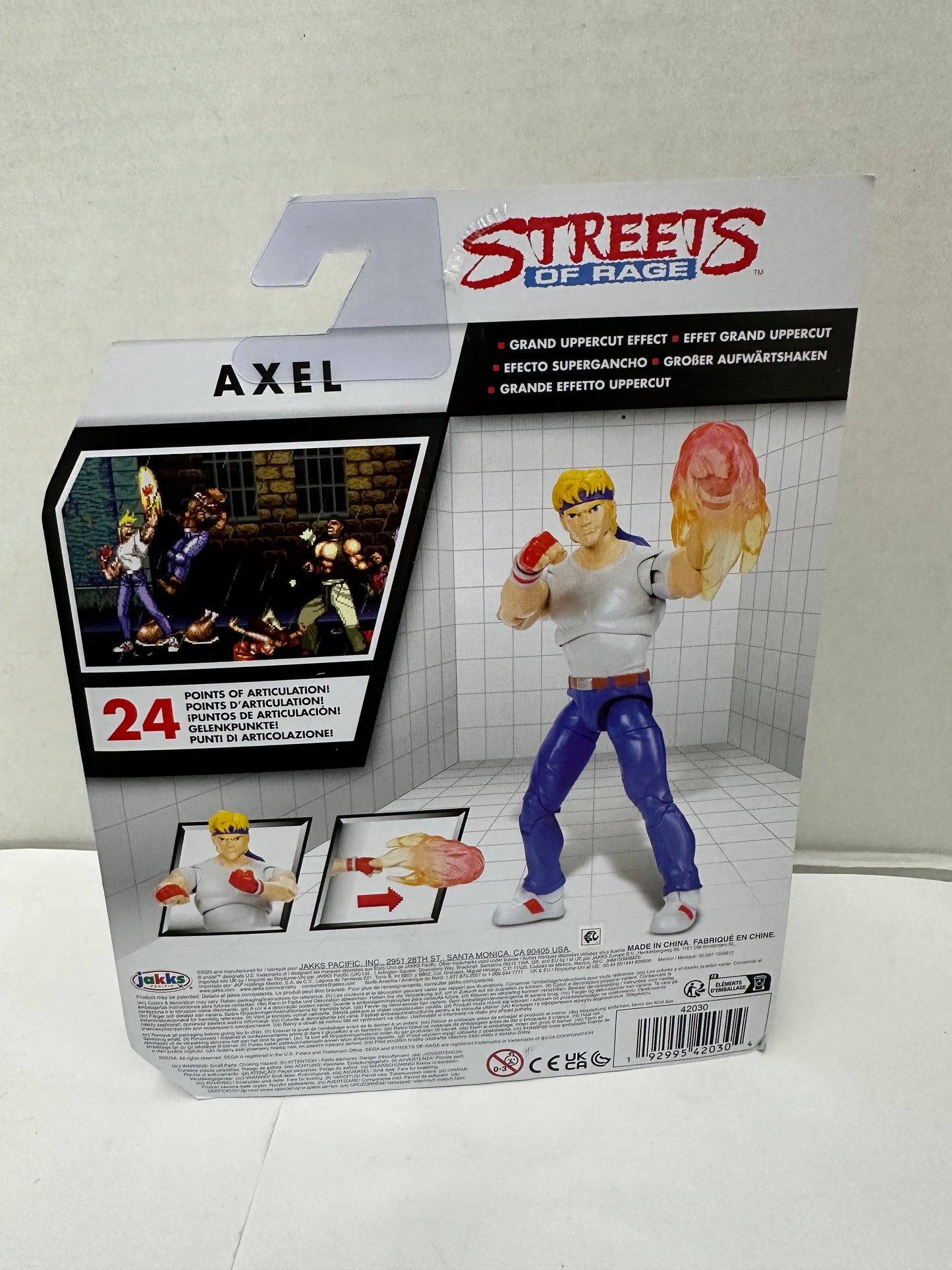 Axel -SEGA Streets of Rage 5" Action Figure by Jakks Pacific
