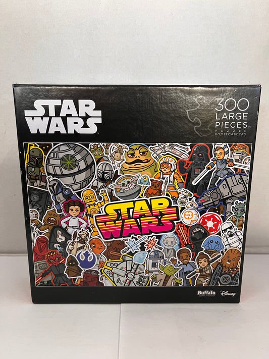 Buffalo Games Star Wars Sticker Collage 300 Piece Puzzle
