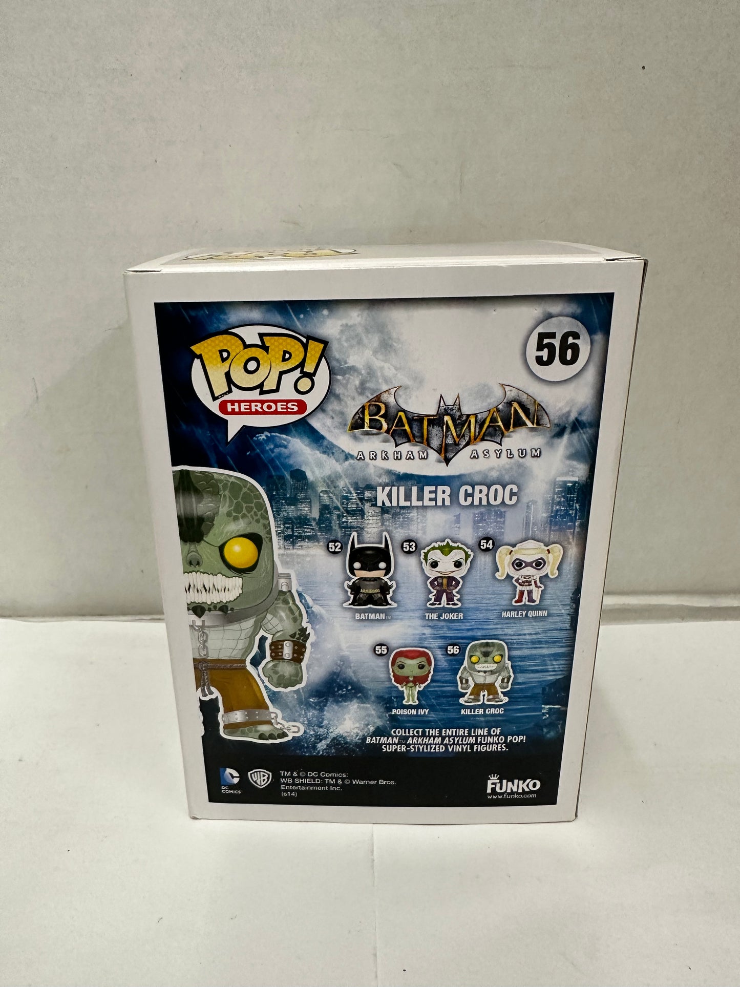 Batman Arkham Asylum: Killer Croc 56 Funko POP Figure * NEW *