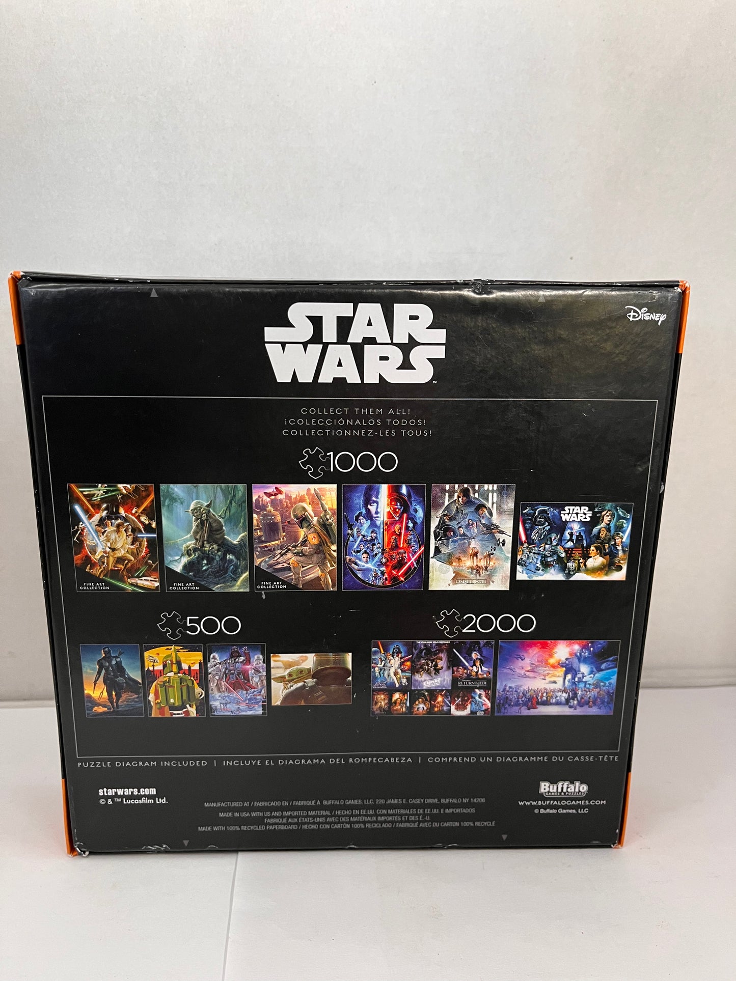 Buffalo Games Star Wars Sticker Collage 300 Piece Puzzle