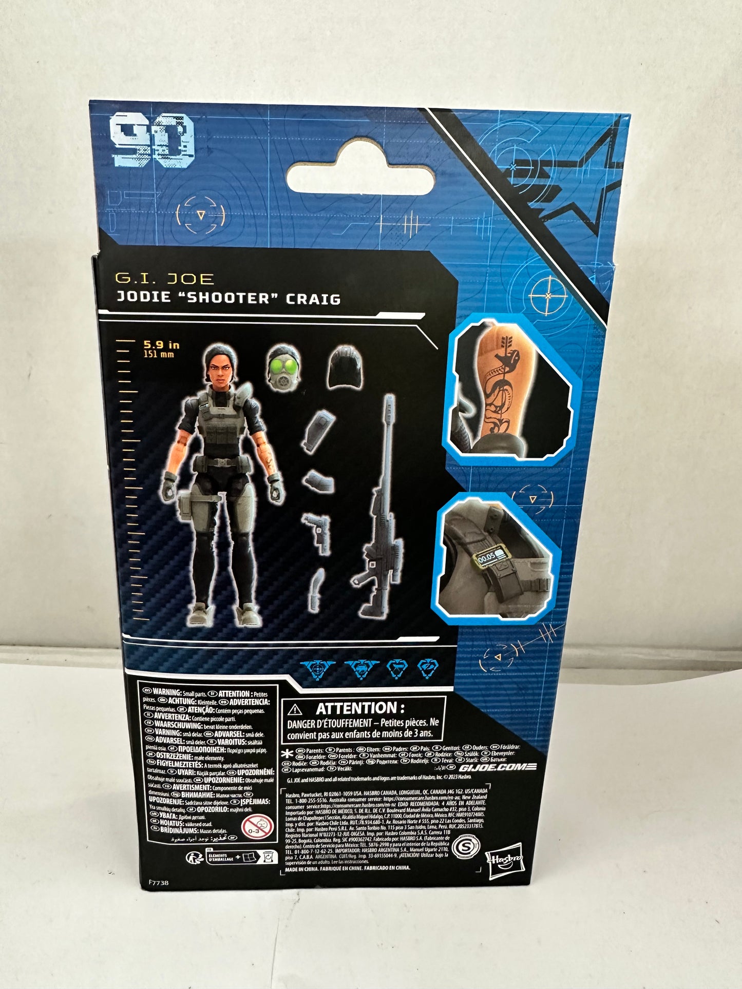G.I. Joe Classified NightForce Jodie SHOOTER Craig Figure #90