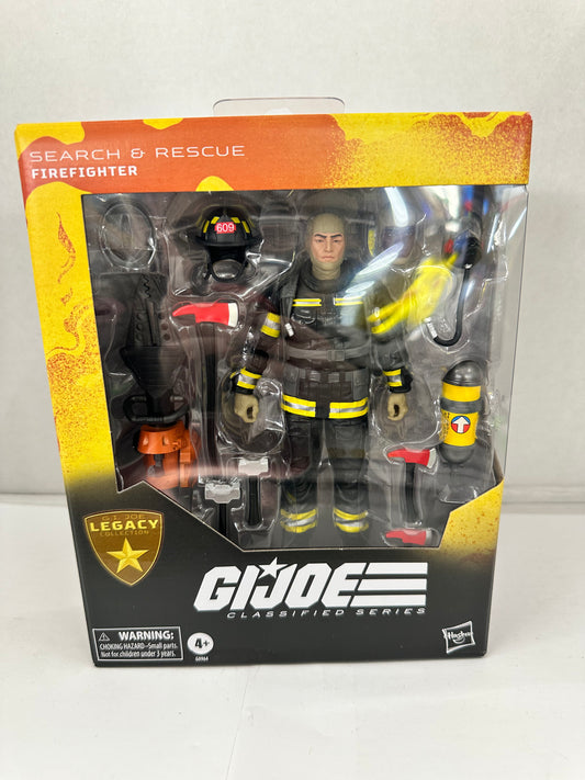 G.I. JOE Classified Series "Legacy Collection" (Firefighter) 6" Action Figure