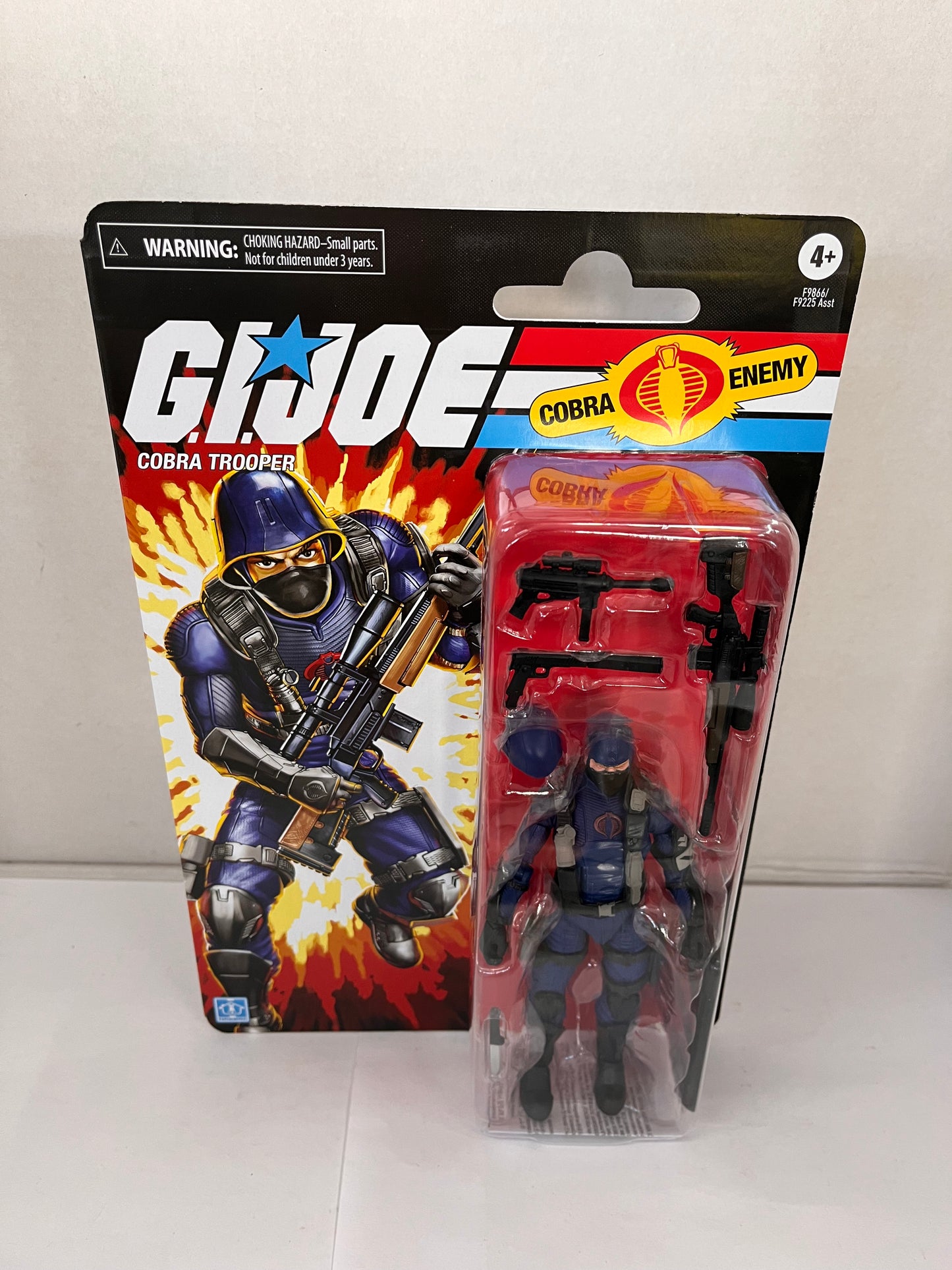 G.I. Joe Classified Retro Cardback Cobra Trooper 6" Action Figure by Hasbro Toys