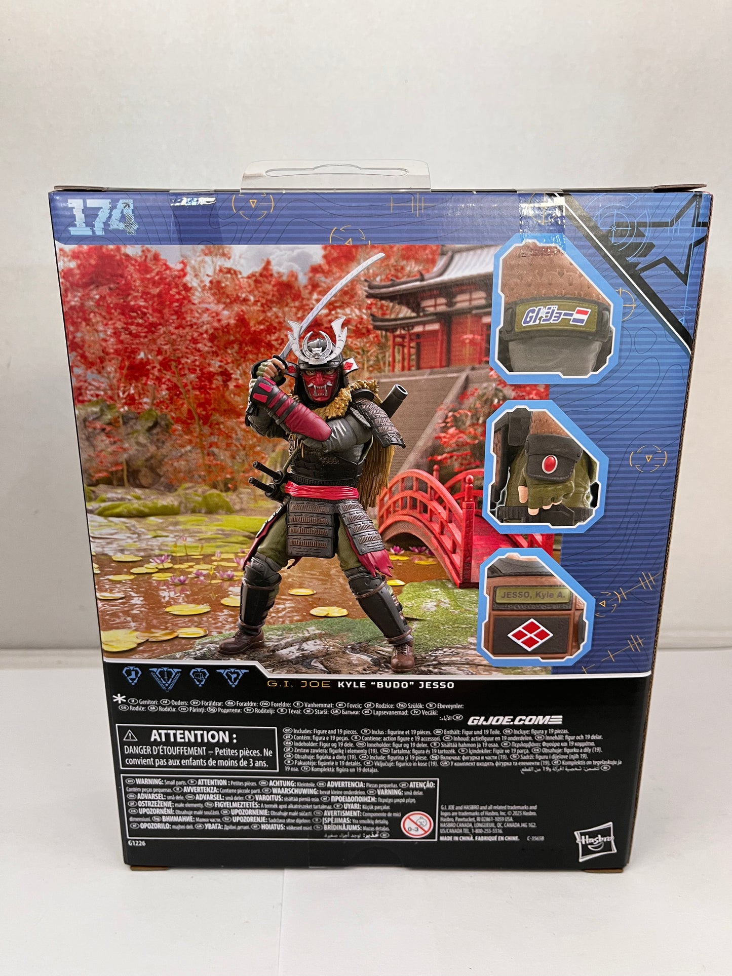 GI Joe Classified Series Budo Action Figure #174 Hasbro Samurai Armor
