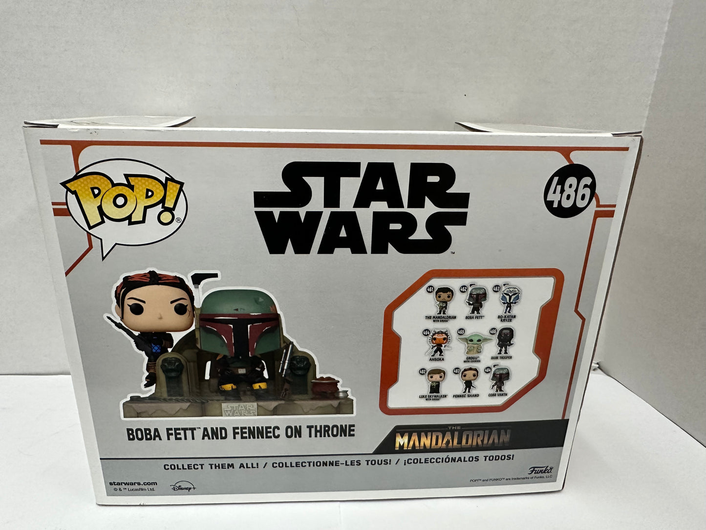 STAR WARS Funko Mandalorian Boba Fett & Fennec Shand Figure