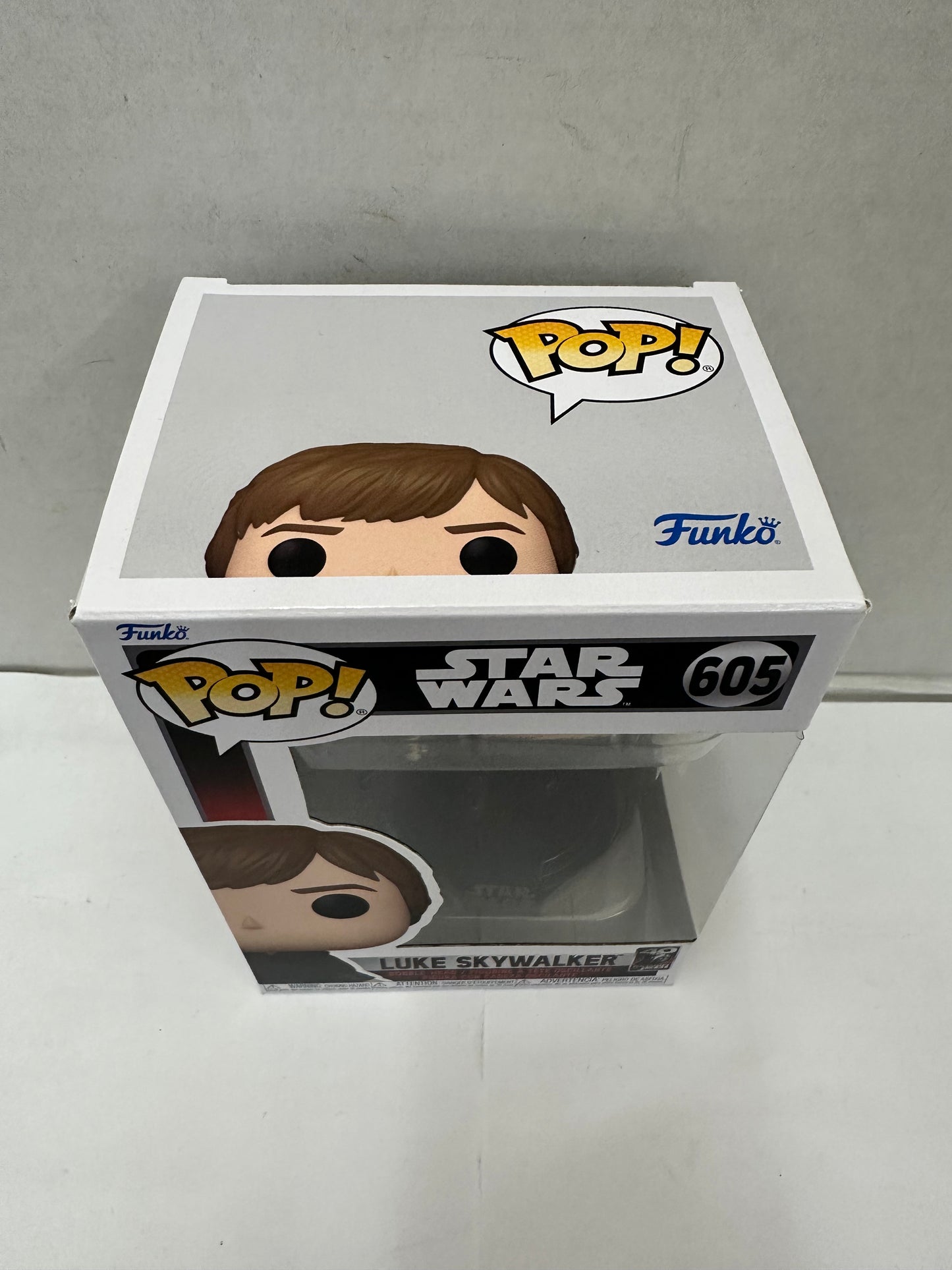 Funko Pop! Star Wars: Luke Skywalker Vinyl Figure #605