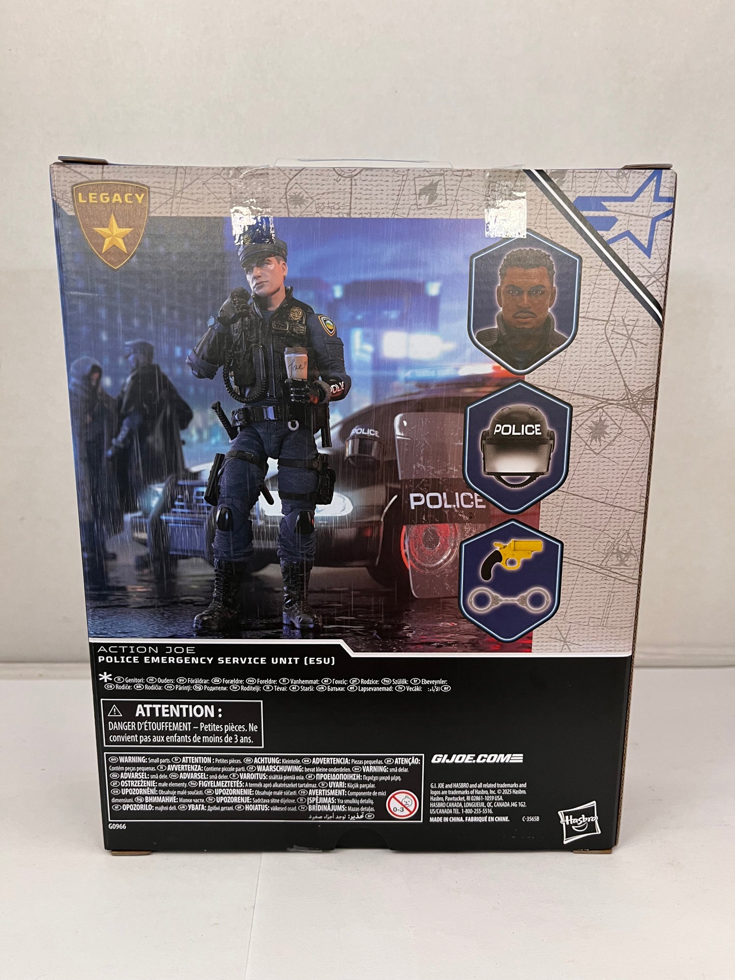 G.I. Joe Classified Series Legacy Collection: Action Joe — Police