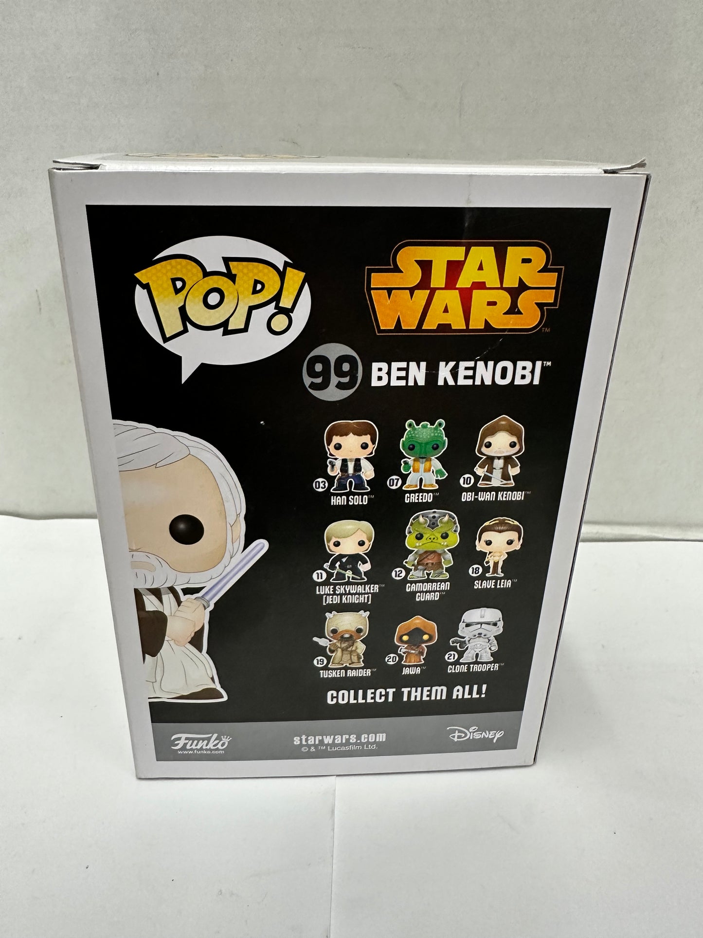 Funko Pop! Vinyl Figure Star Wars Ben Kenobi Smuggler's Bounty Exclusive #99