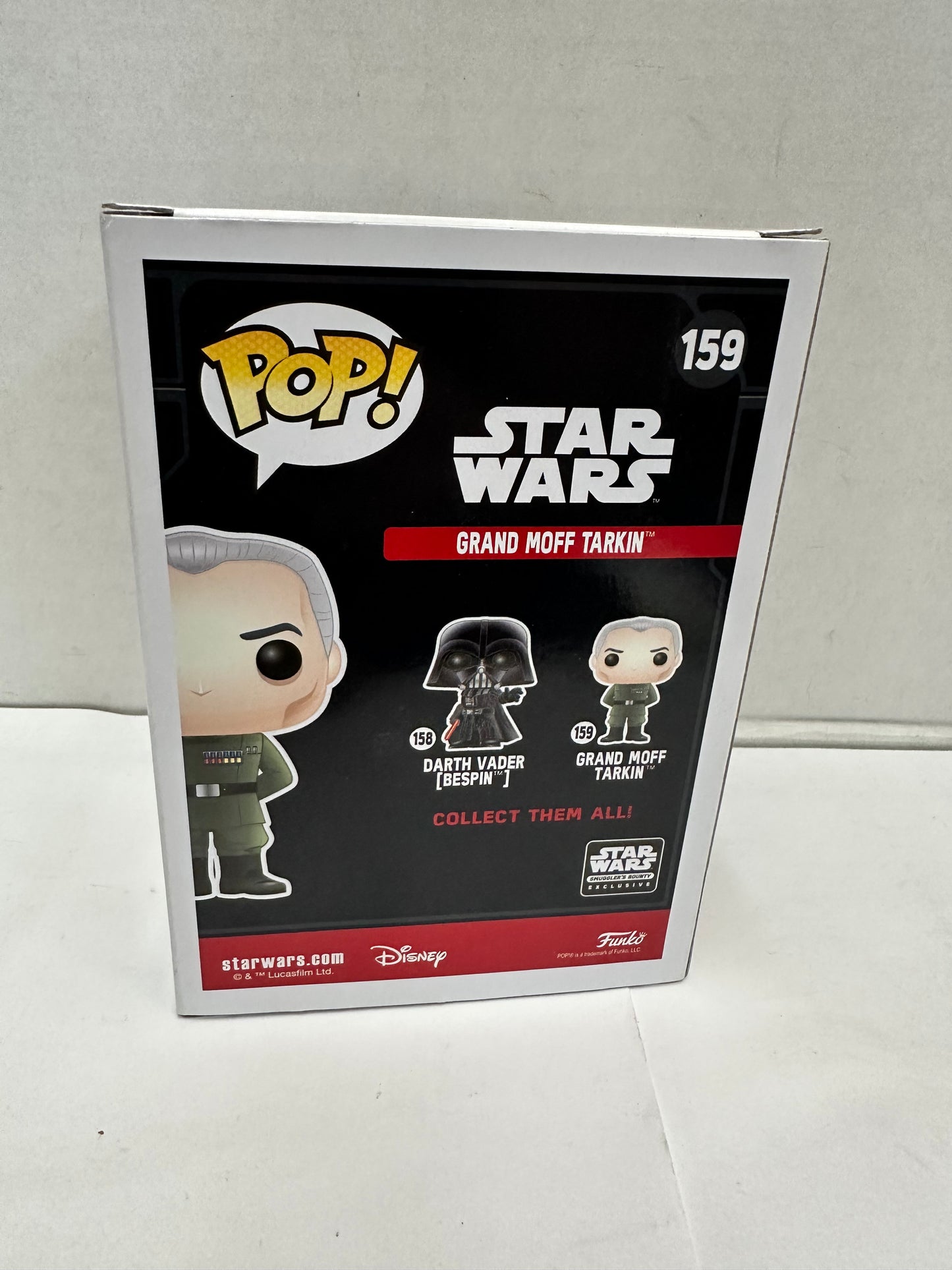 Funko Pop! Vinyl: Star Wars - Grand Moff Tarkin #159 Smuggler's Bounty Exclusive