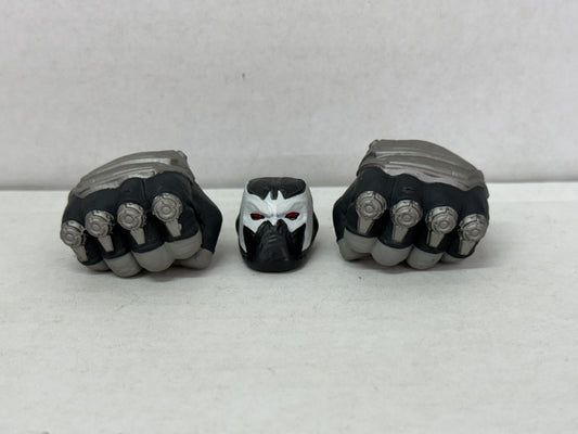 DC Multiverse 7" Inch McFarlane Last Knight on Earth Bane BAF Head And Fists