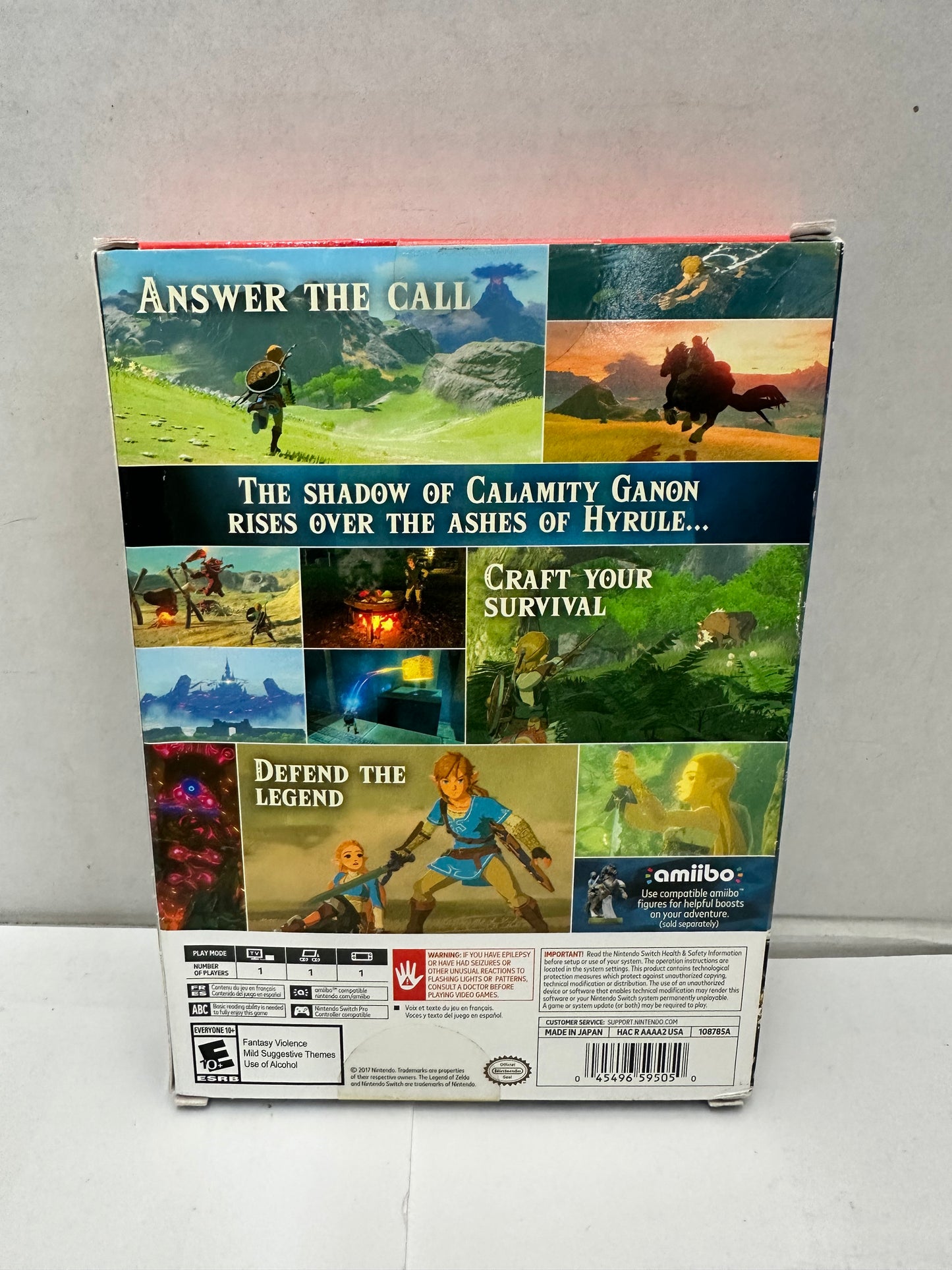 The Legend of Zelda: Breath of the Wild (Explorer’s Edition) - Sealed