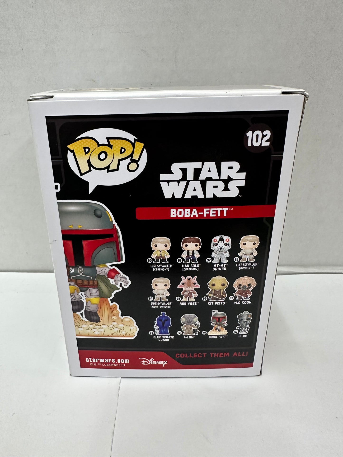 Funko Pop! Star Wars Boba Fett Smuggler's Bounty Exclusive Vinyl Figure #102