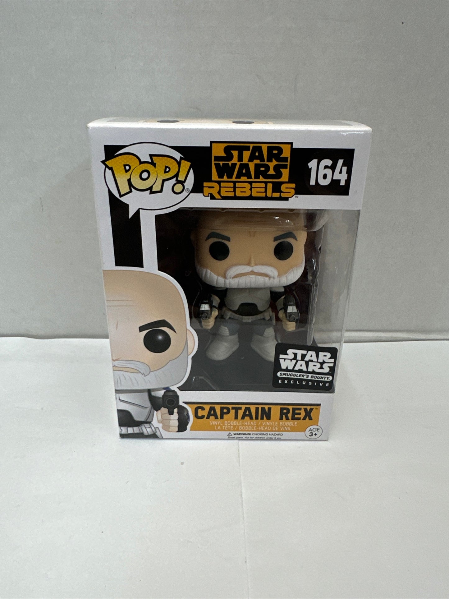 Funko Pop Star Wars Rebels Captain Rex #164 Smugglers Bounty Exclusive