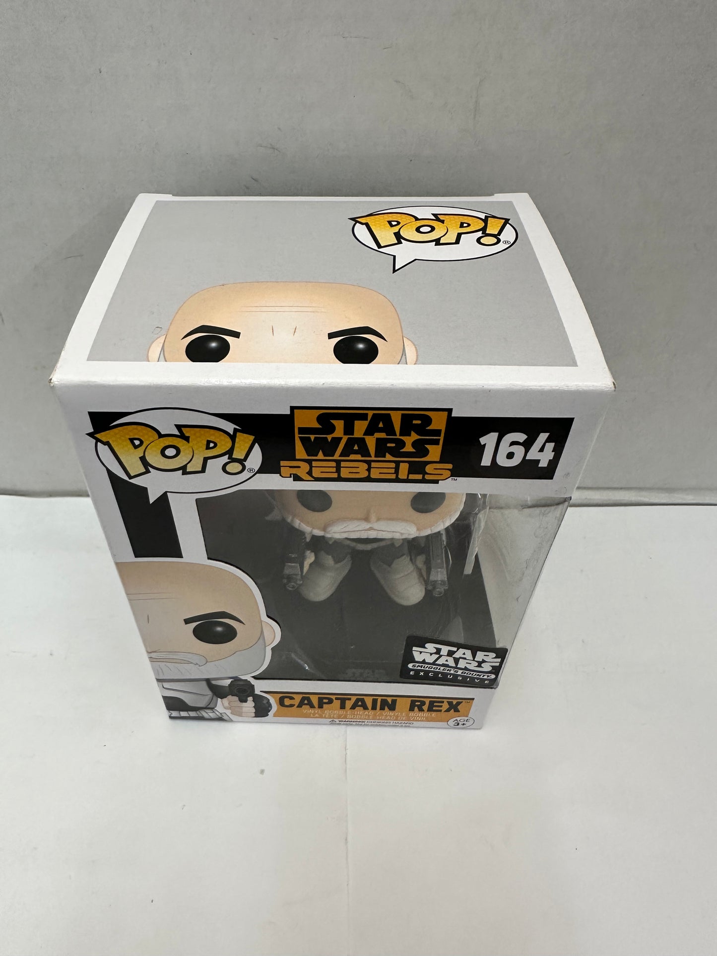 Funko Pop Star Wars Rebels Captain Rex #164 Smugglers Bounty Exclusive