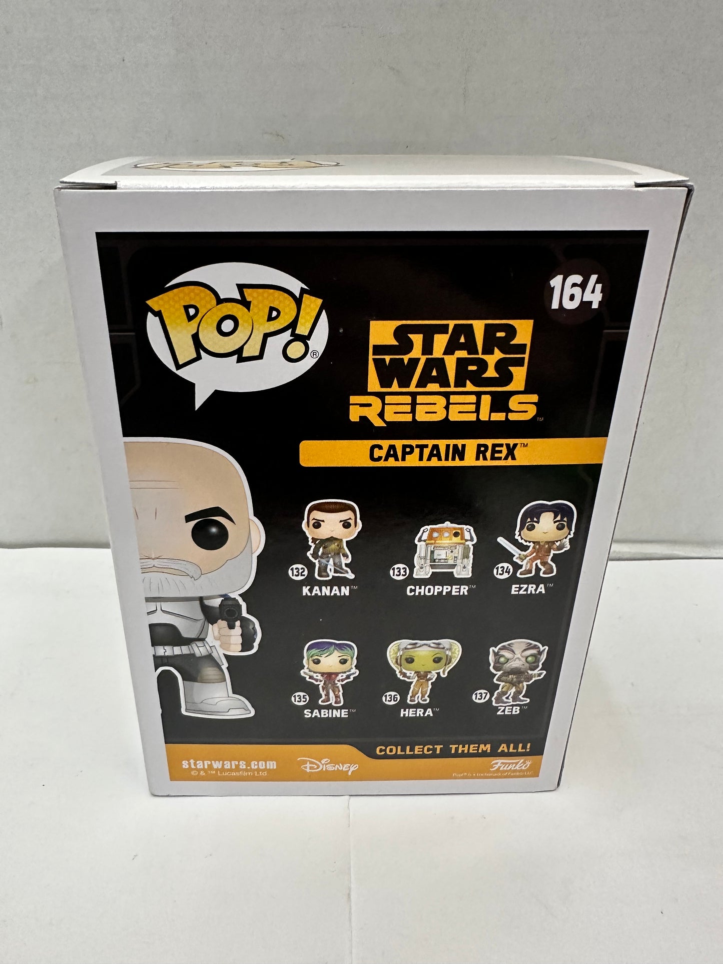 Funko Pop Star Wars Rebels Captain Rex #164 Smugglers Bounty Exclusive