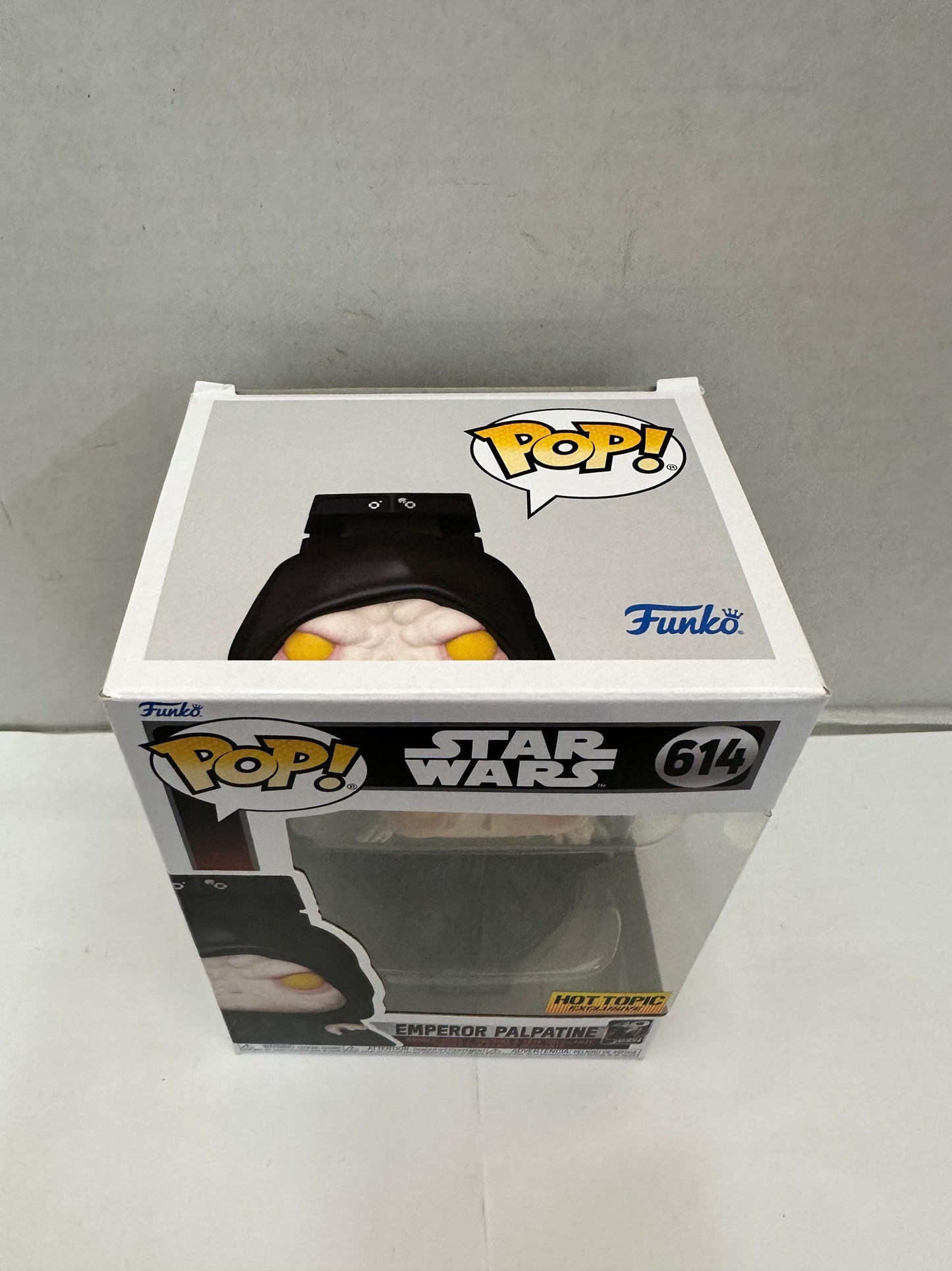 Funko Pop! Emperor Palpatine #614 Hot Topic EXCLUSIVE