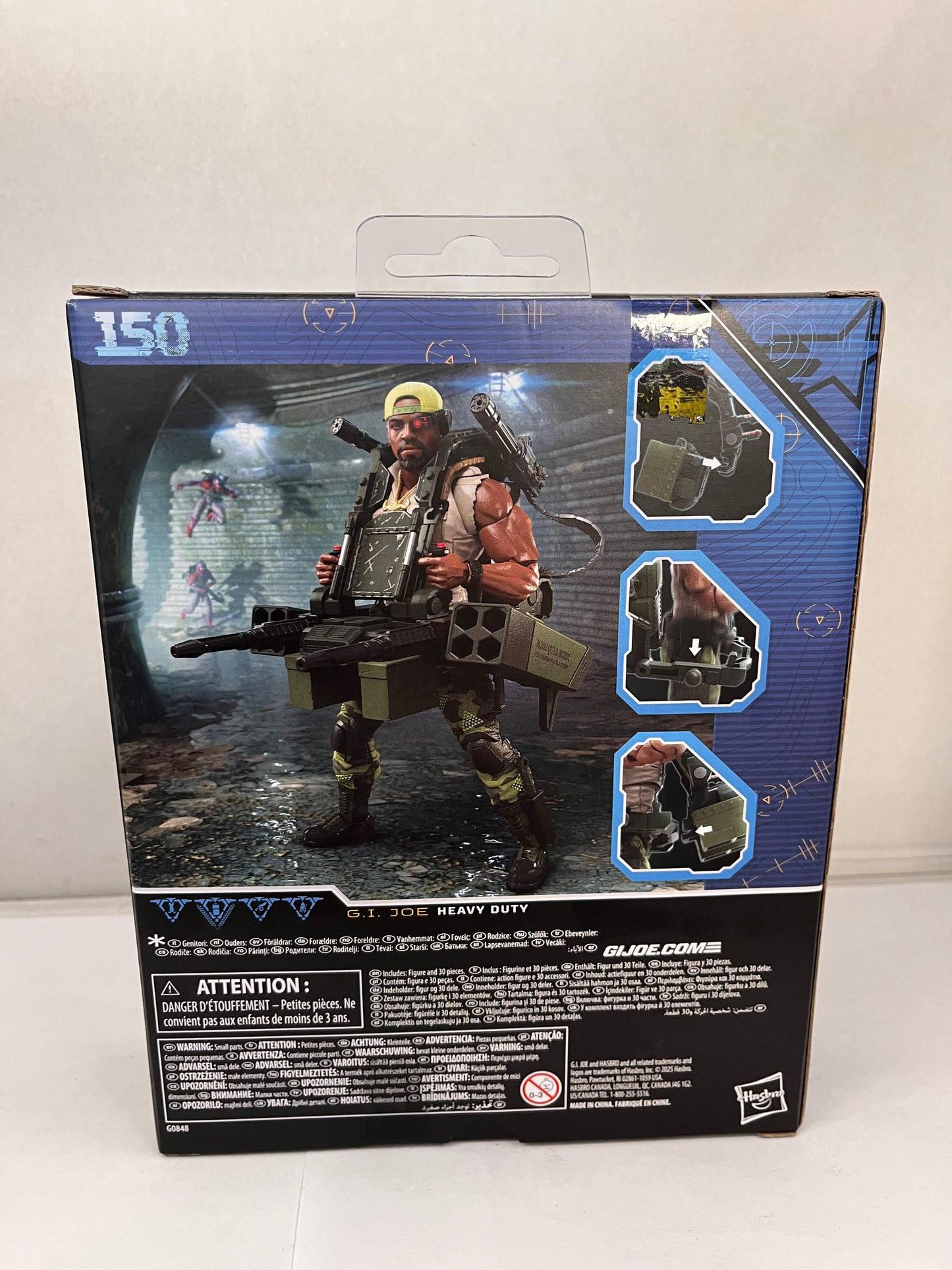 G.I. Joe Classified Series: HEAVY DUTY W/Man-Portable Heavy Weapons System #150
