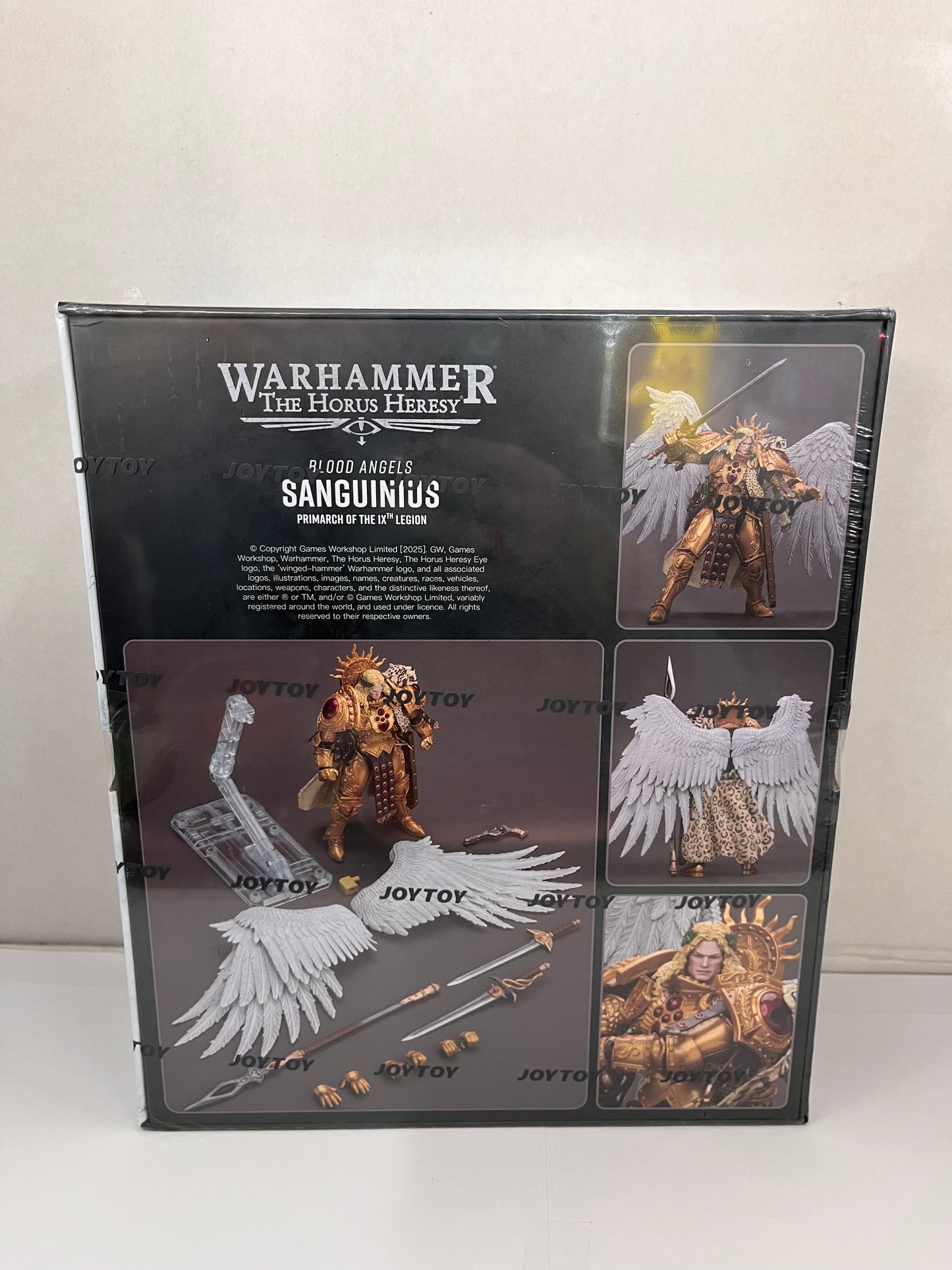 JOYTOY Warhammer Blood Angels Sanguinius Primarch of 9th Legion figure