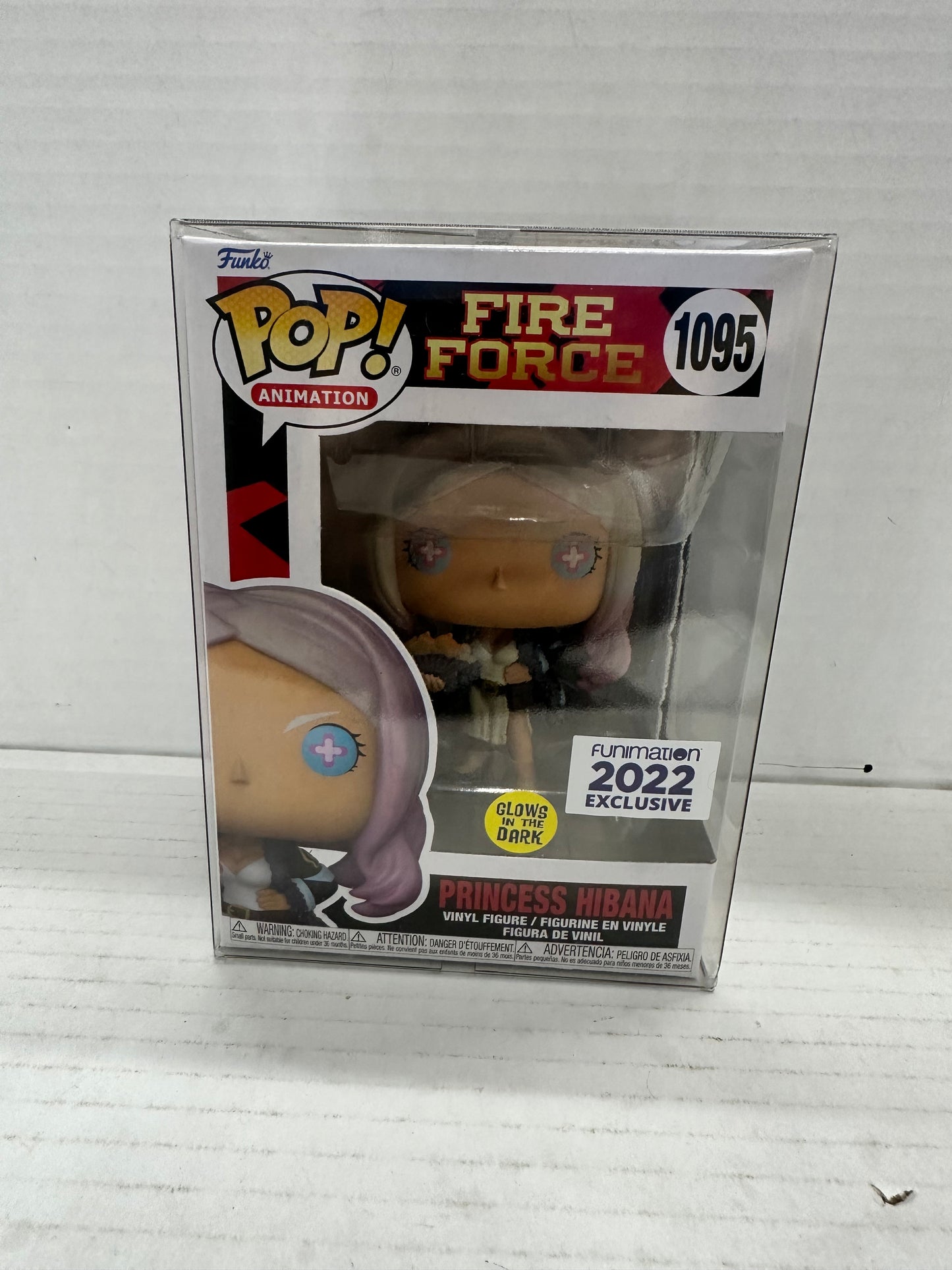 Funko Pop! Vinyl: Fire Force - Princess Hibana AND Pop Protector
