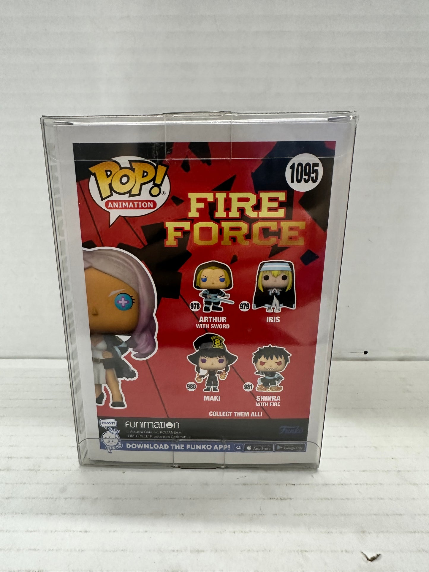 Funko Pop! Vinyl: Fire Force - Princess Hibana AND Pop Protector