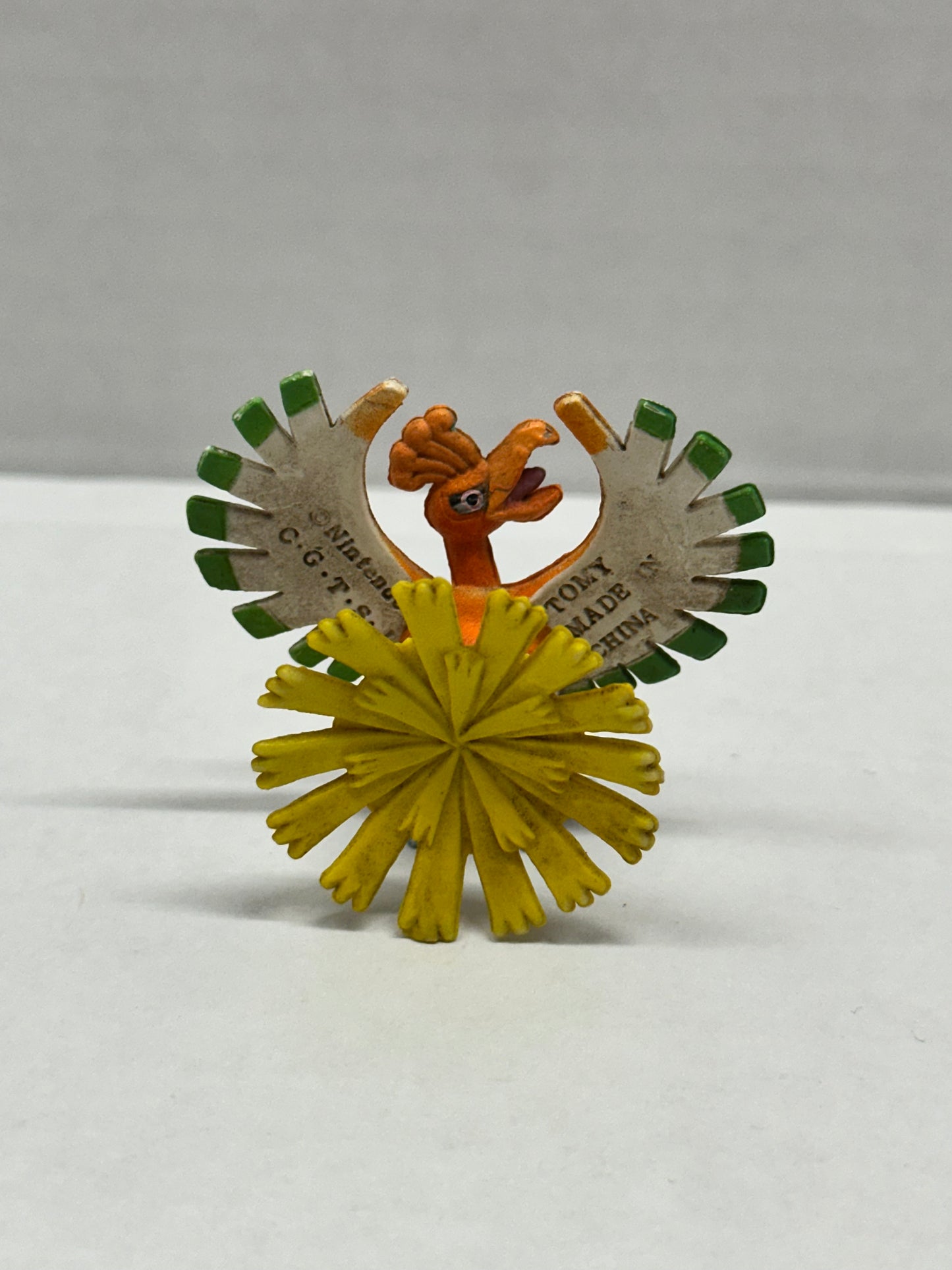 Vintage Nintendo Ho-Oh 3" Pokemon PVC Figure C.G.T.S.J  TOMY