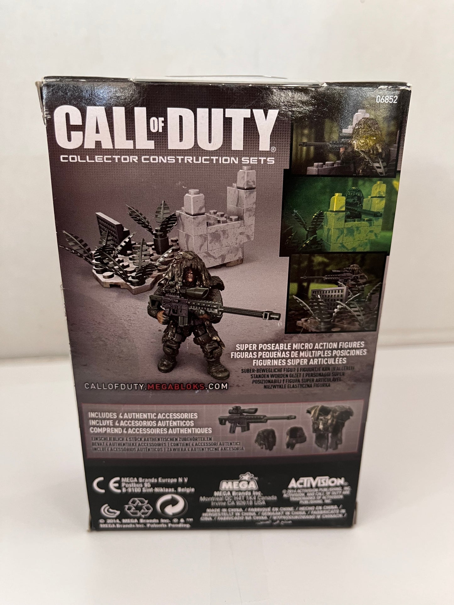 2014 Mega Blocks Call of Duty Ghillie Suit Sniper