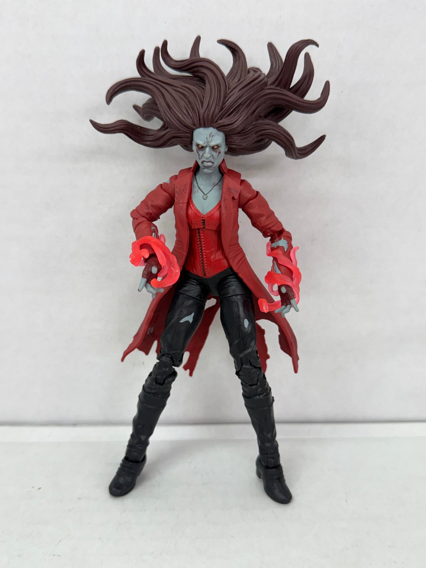 Marvel Legends Zombie Scarlet Witch 6" Figure What If? Khonshu BAF Wave Hasbro