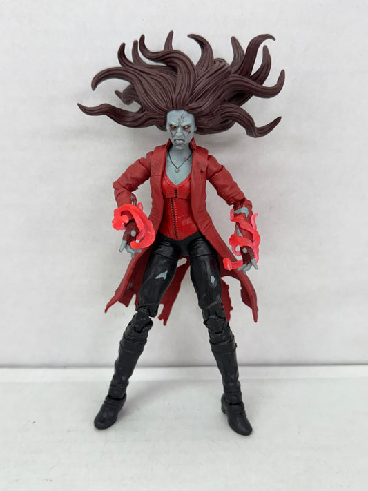 Marvel Legends Zombie Scarlet Witch 6" Figure What If? Khonshu BAF Wave Hasbro