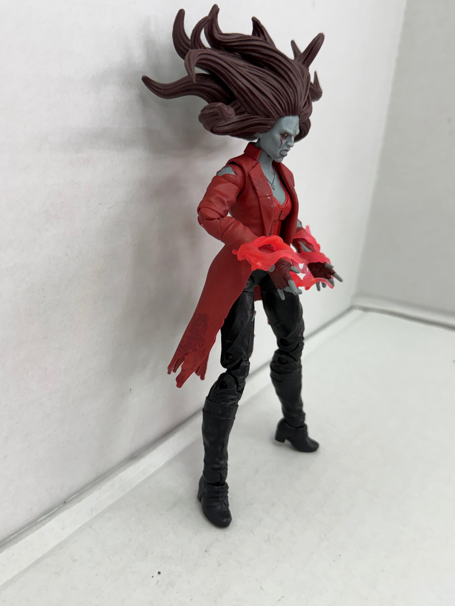 Marvel Legends Zombie Scarlet Witch 6" Figure What If? Khonshu BAF Wave Hasbro