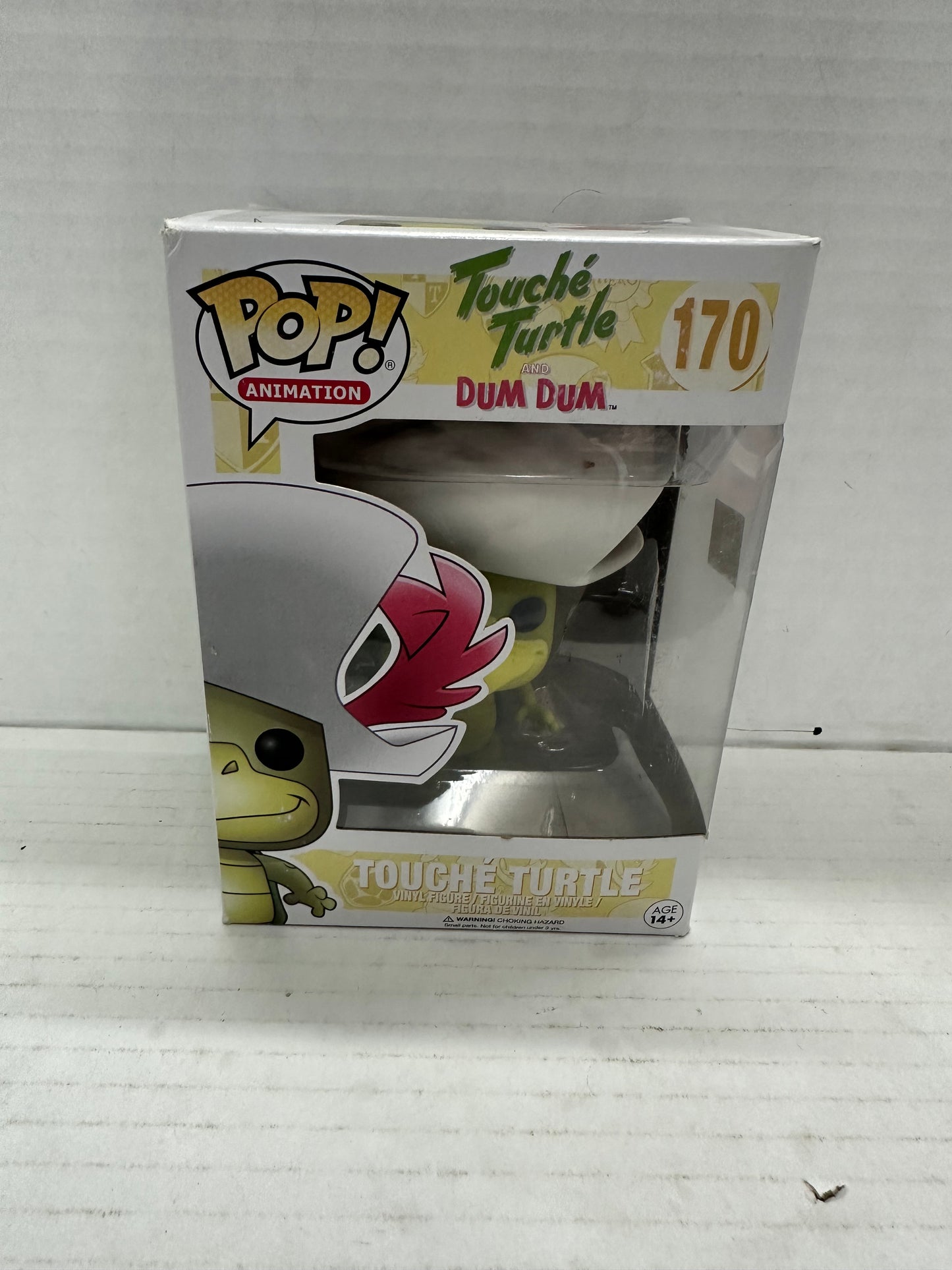 Funko Pop  #170 Vaulted - Touché Turtle & Dum Dum Collectible Hanna Barbera