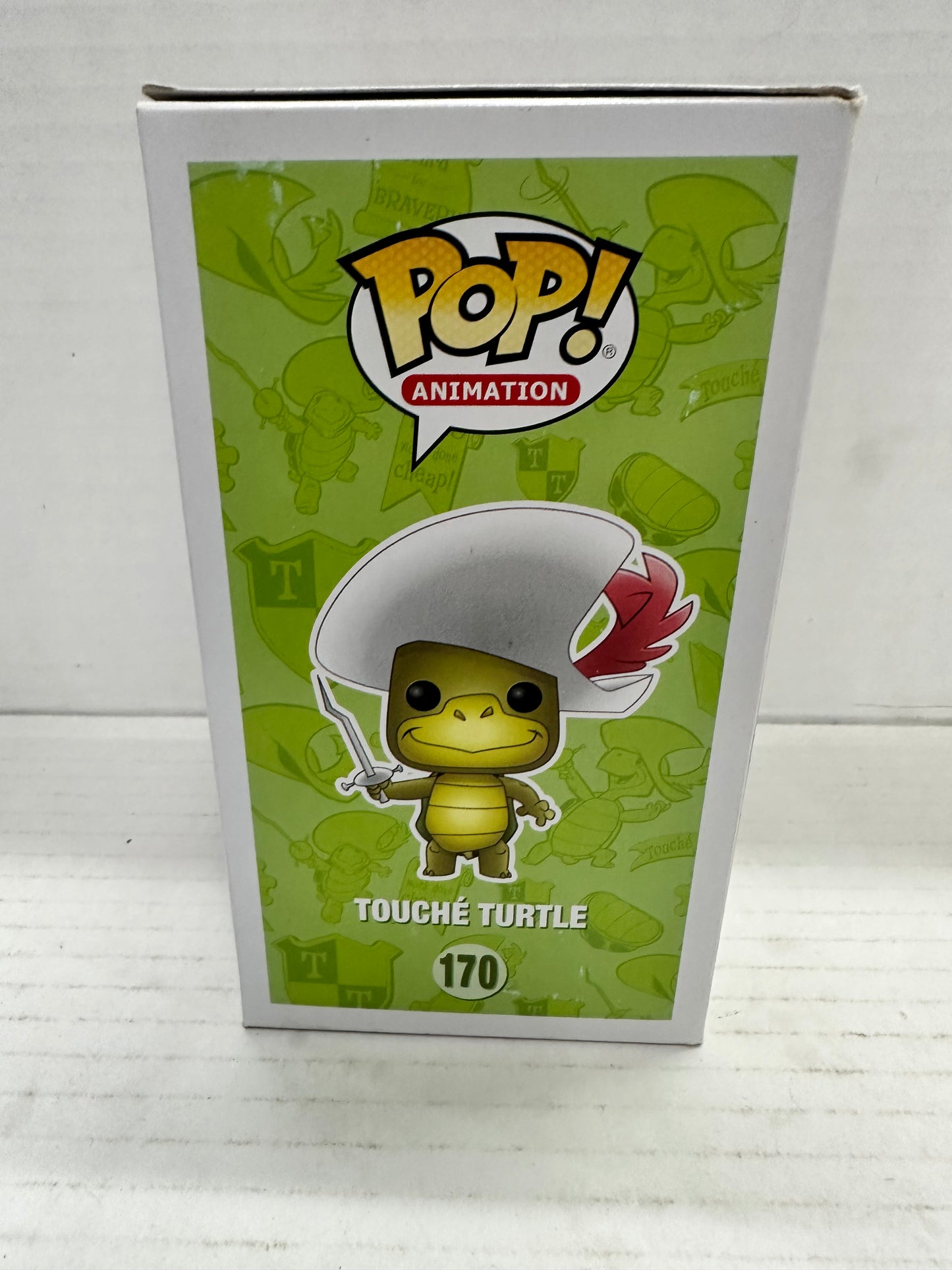 Funko Pop  #170 Vaulted - Touché Turtle & Dum Dum Collectible Hanna Barbera