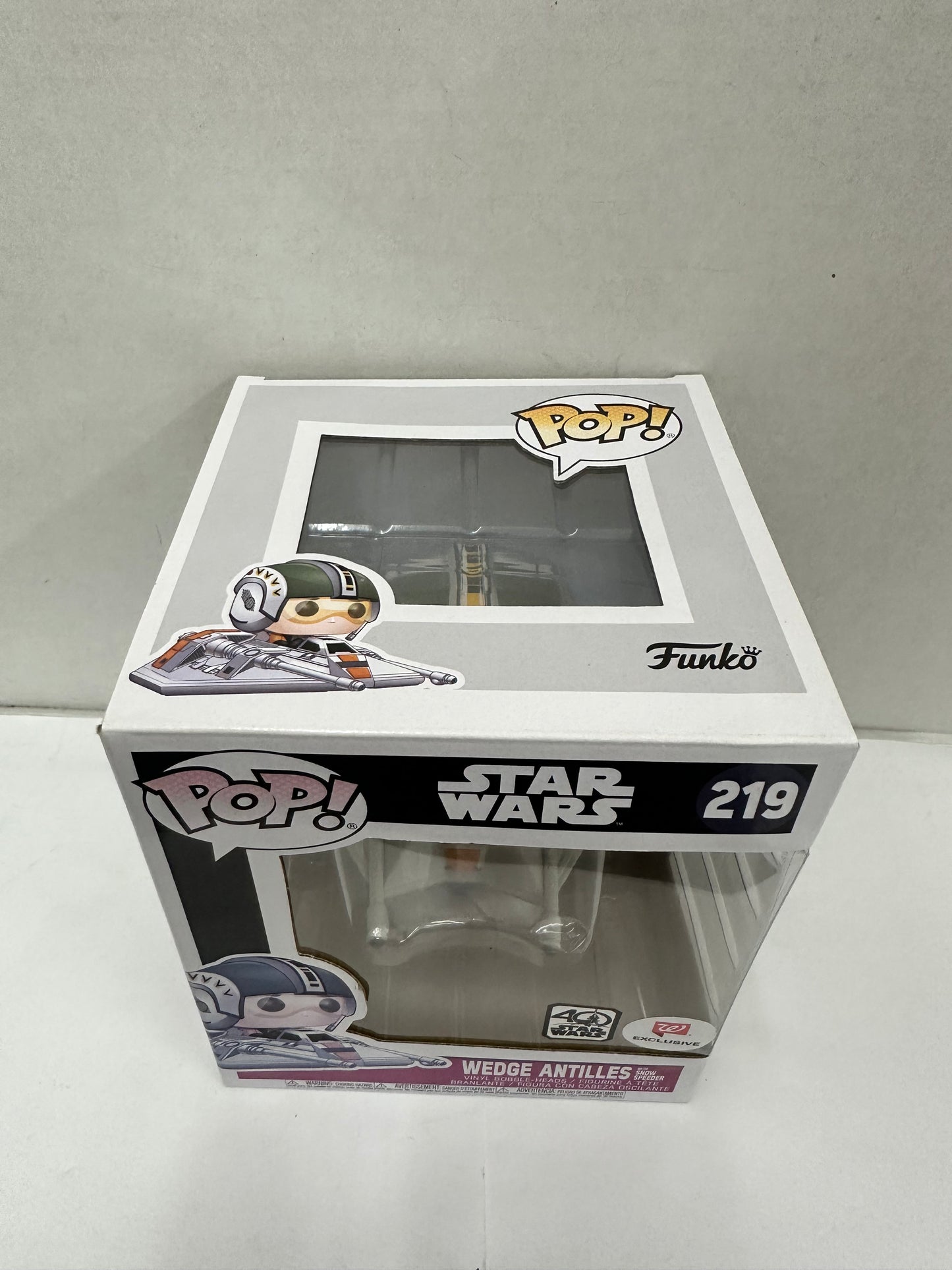 Funko Pop Star Wars 219 Wedge Antilles Snow Speeder Walgreens Exclusive 2017