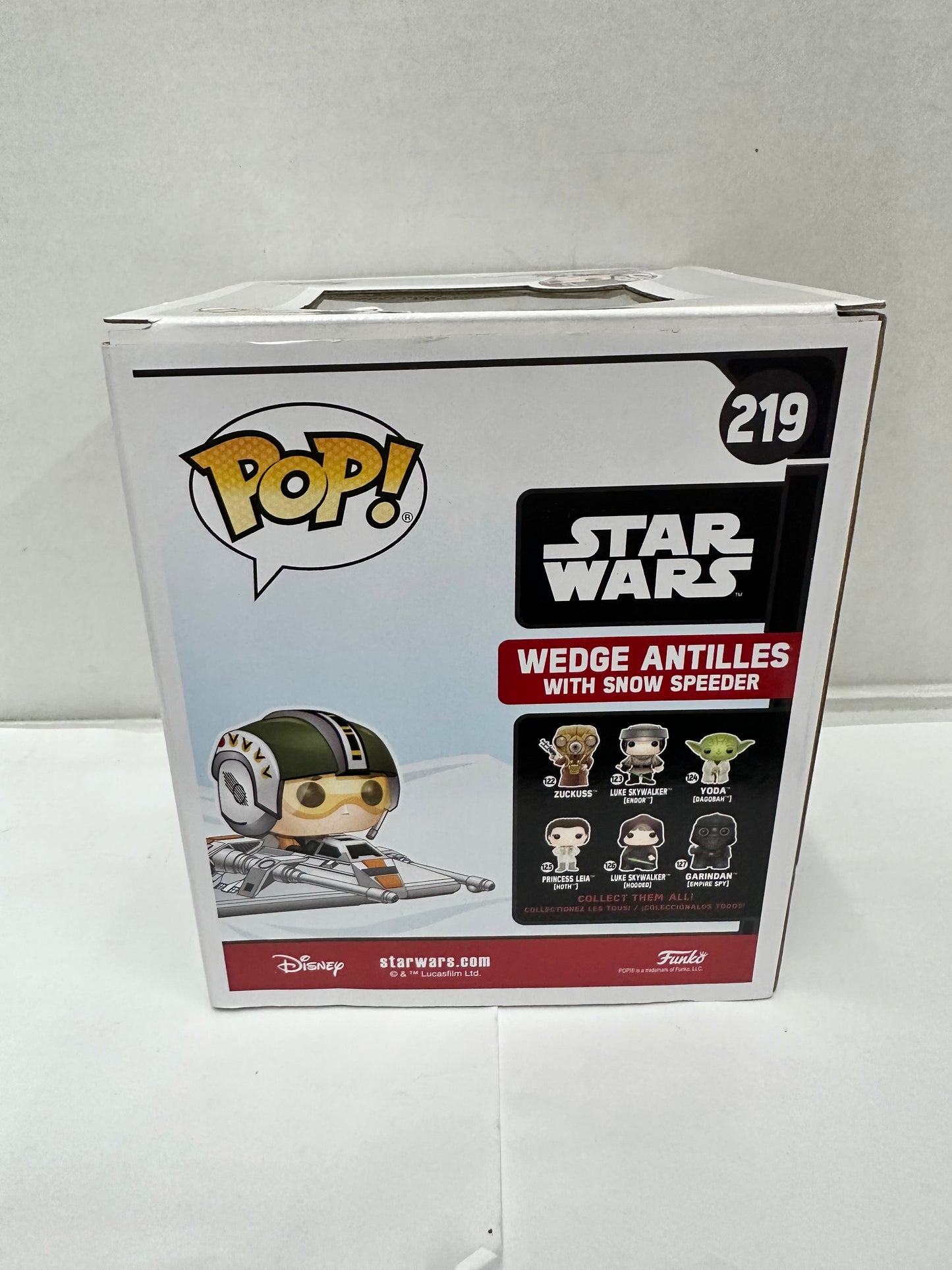 Funko Pop Star Wars 219 Wedge Antilles Snow Speeder Walgreens Exclusive 2017