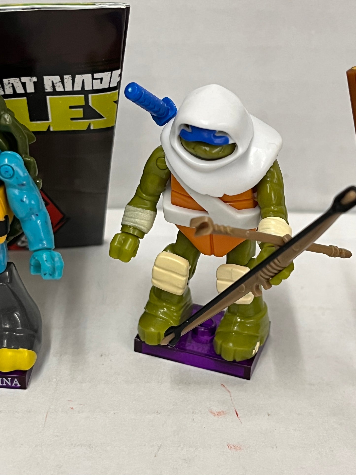 Mega Bloks Teenage Mutant Ninja Turtles Series 2 Figures TMNT Lot Of 5