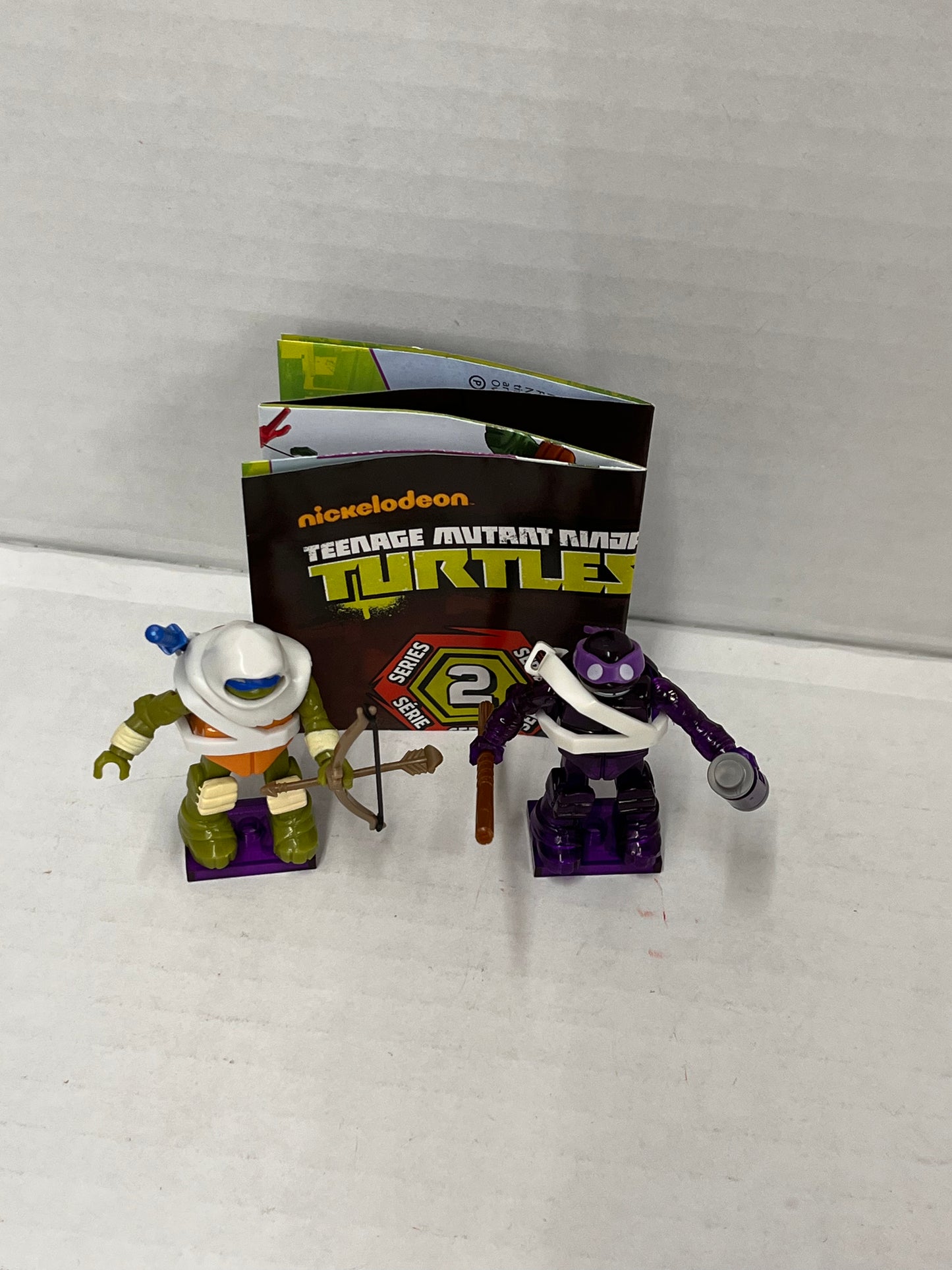 Mega Bloks Construx TMNT Series 2 Blind Bag Figure Lot Of 2