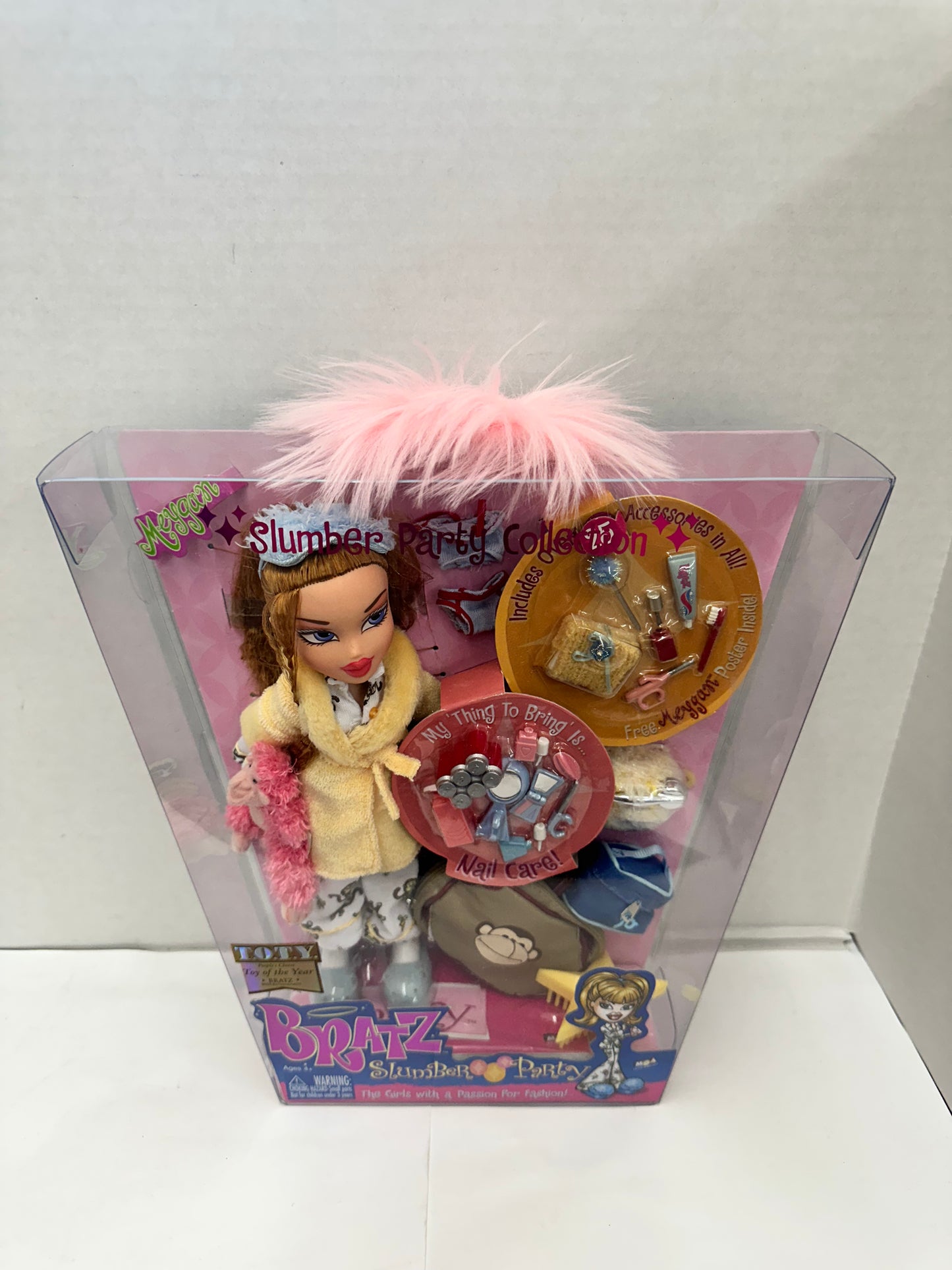 OG Vintage Bratz Slumber Party Collection MEYGAN 2002 MGA