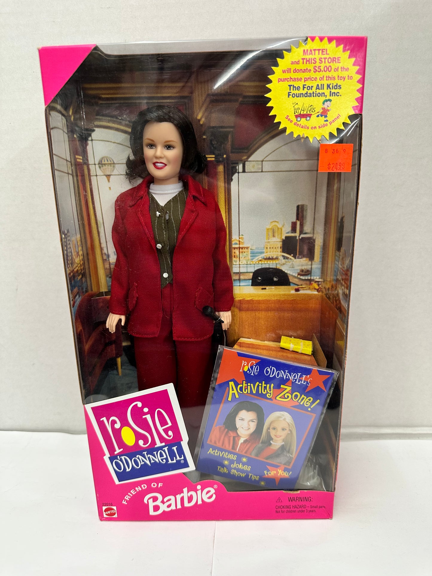 Mattel Barbie Friend of Barbie Rosie O'Donnell Fashion Doll 1999