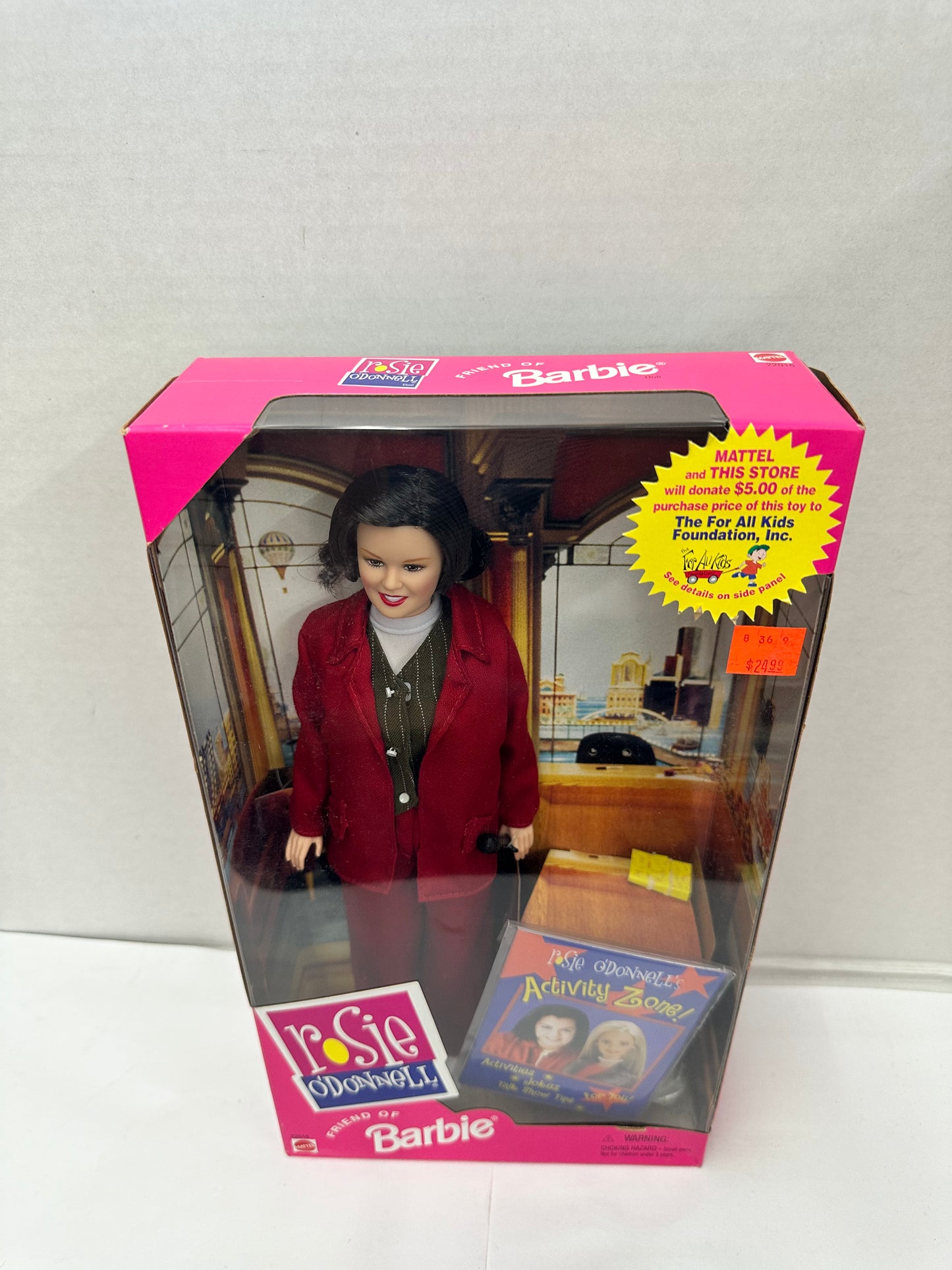 Mattel Barbie Friend of Barbie Rosie O'Donnell Fashion Doll 1999