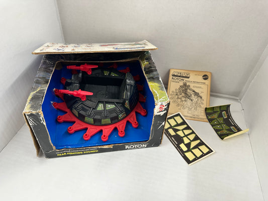 1983 Roton Complete w/ Box Vintage MOTU Vehicle #6