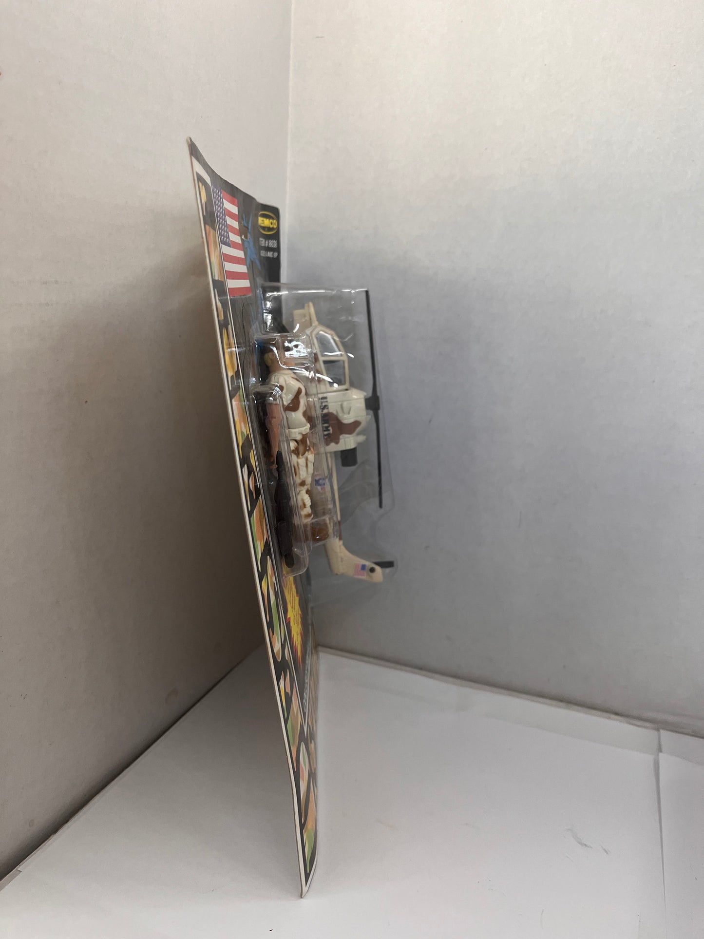 Remco Desert Storm GI Joe Major Metal MOC Helicopter