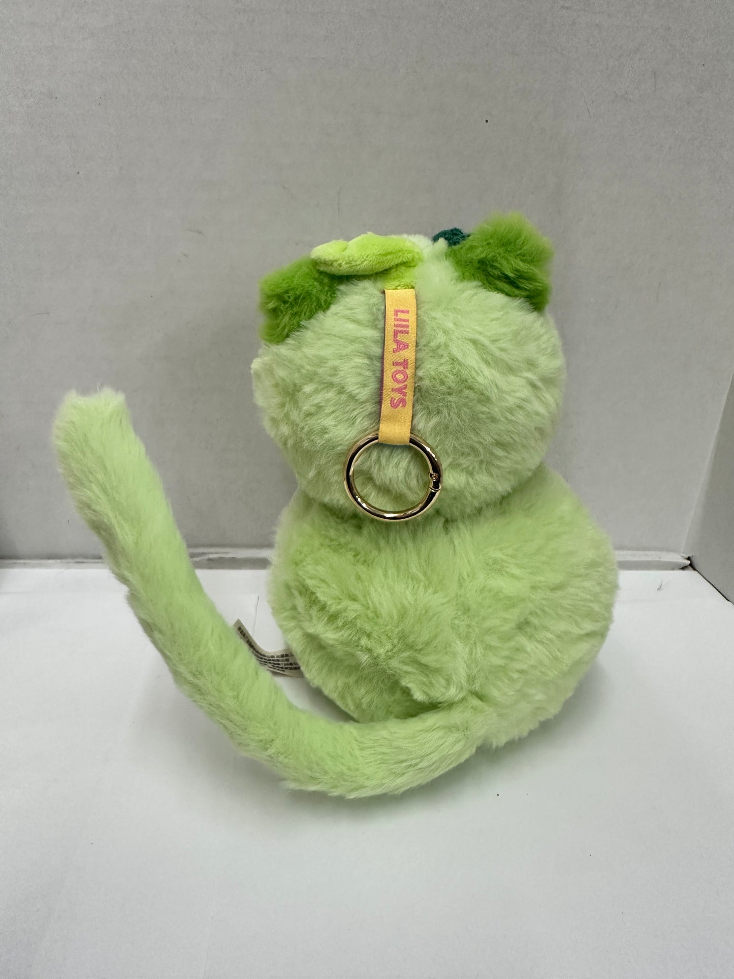 Lila's Magic FULU Liila Cat Plush Light Green Bell Ring Attachment Boxed